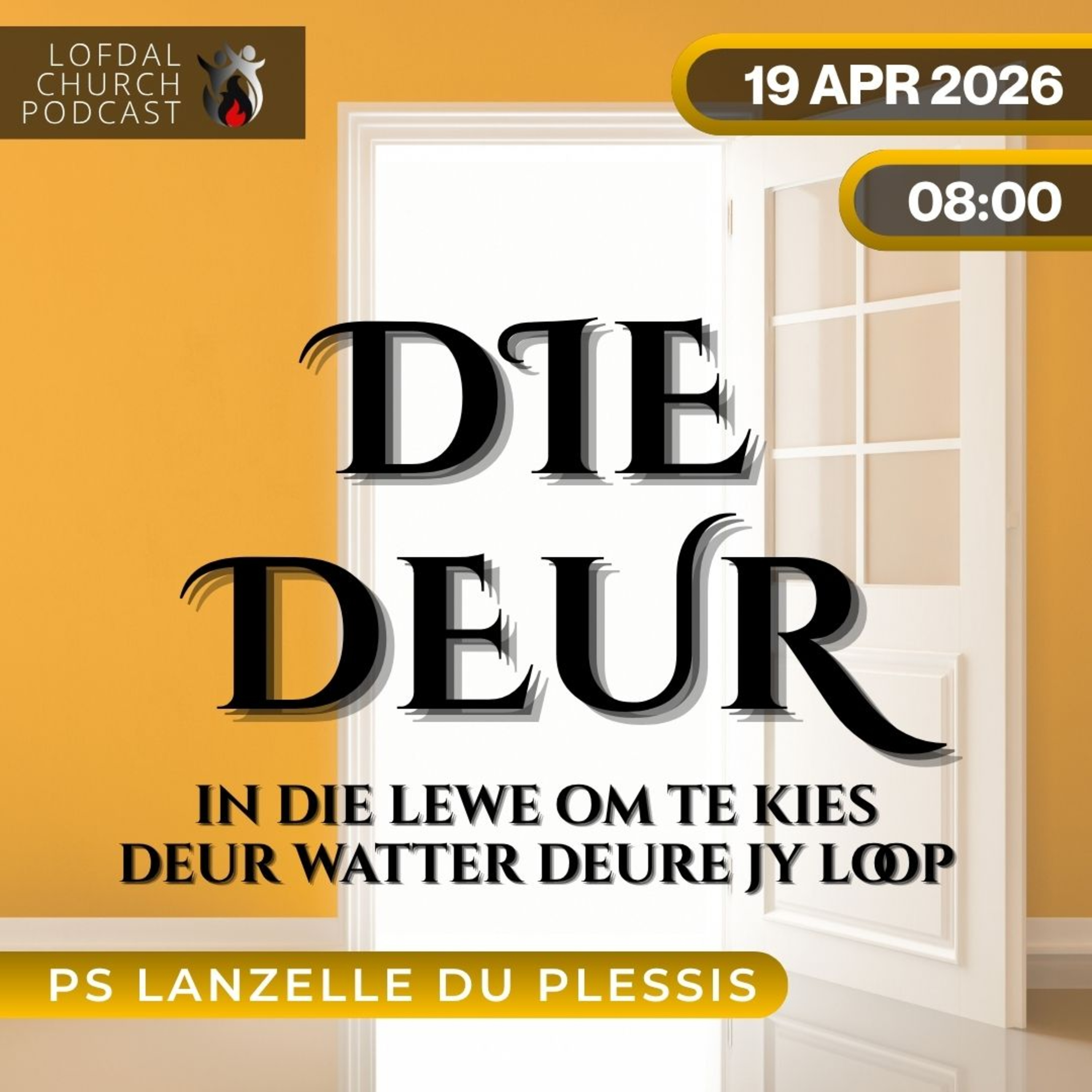 Sondag Oggenddiens | 19 April 2026