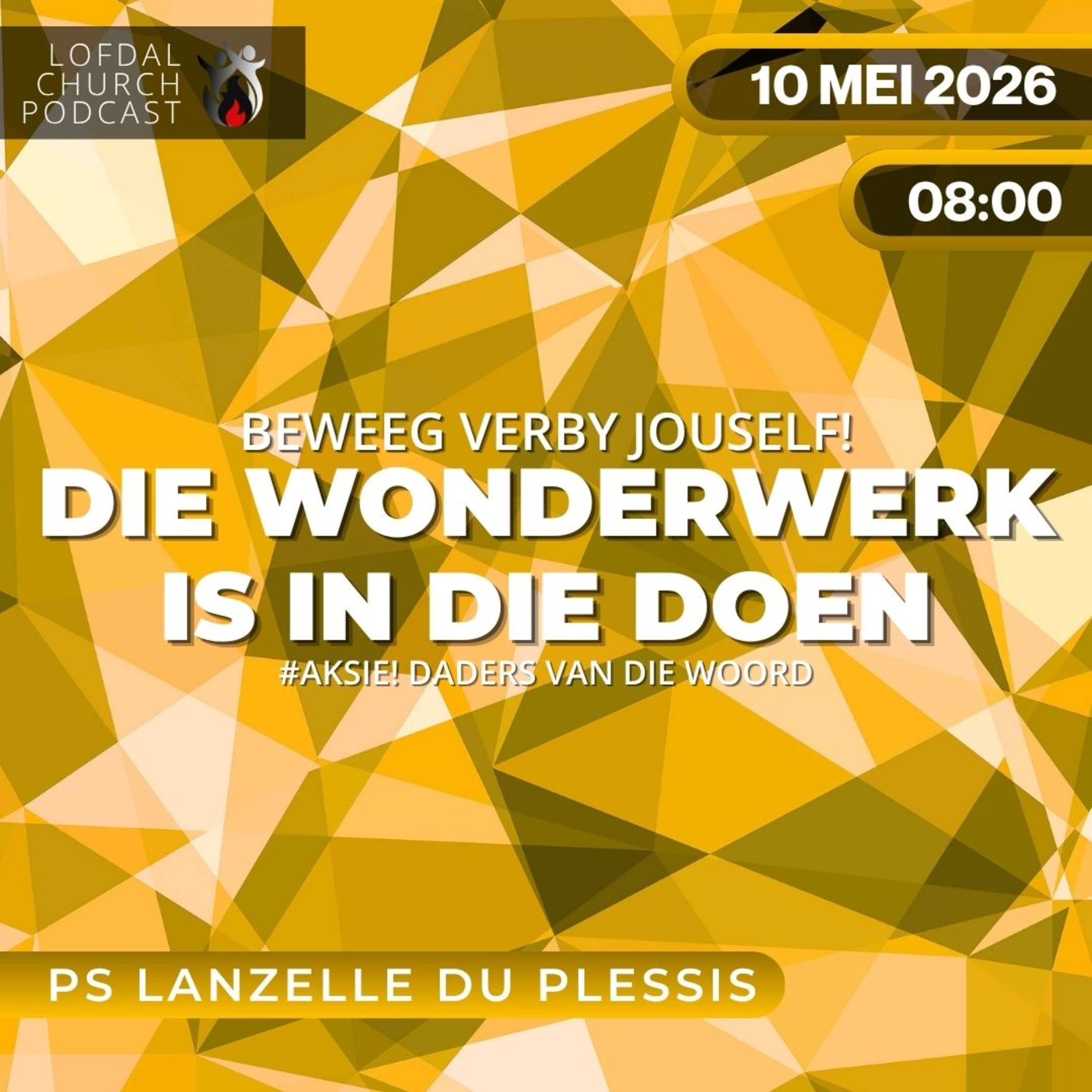 Sondag Oggenddiens | 3 Mei 2026