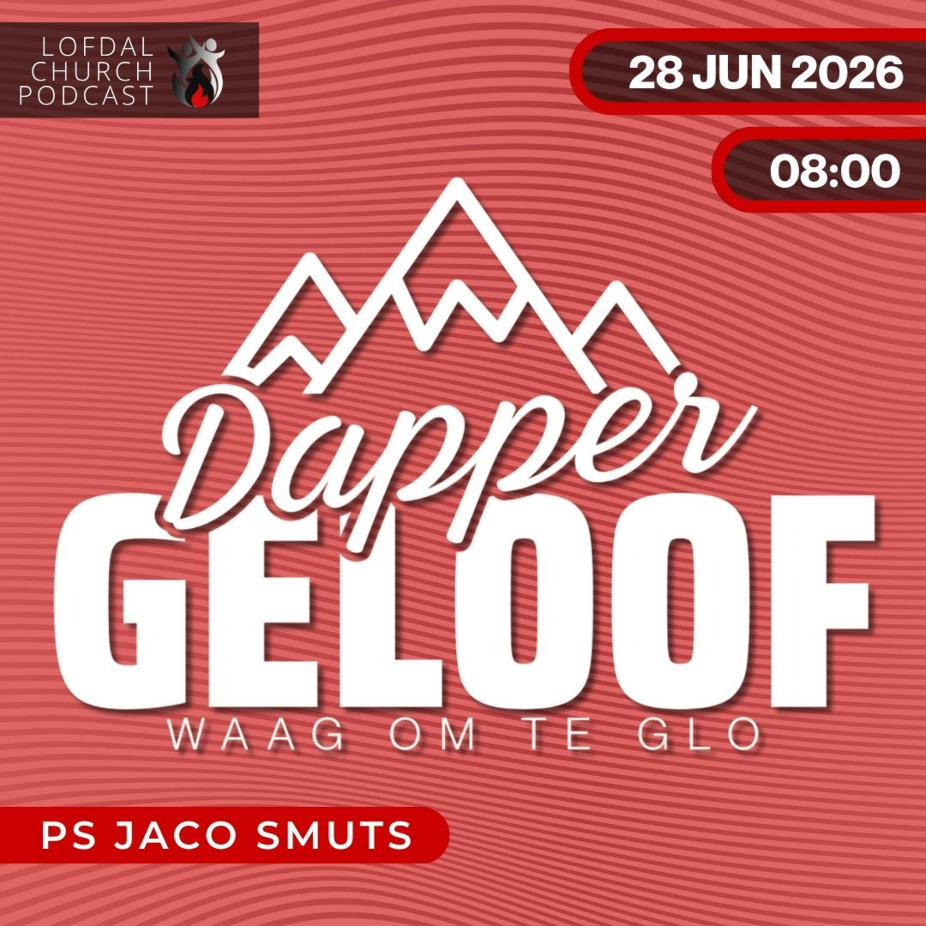 Sondag Oggenddiens | 28 Junie 2026