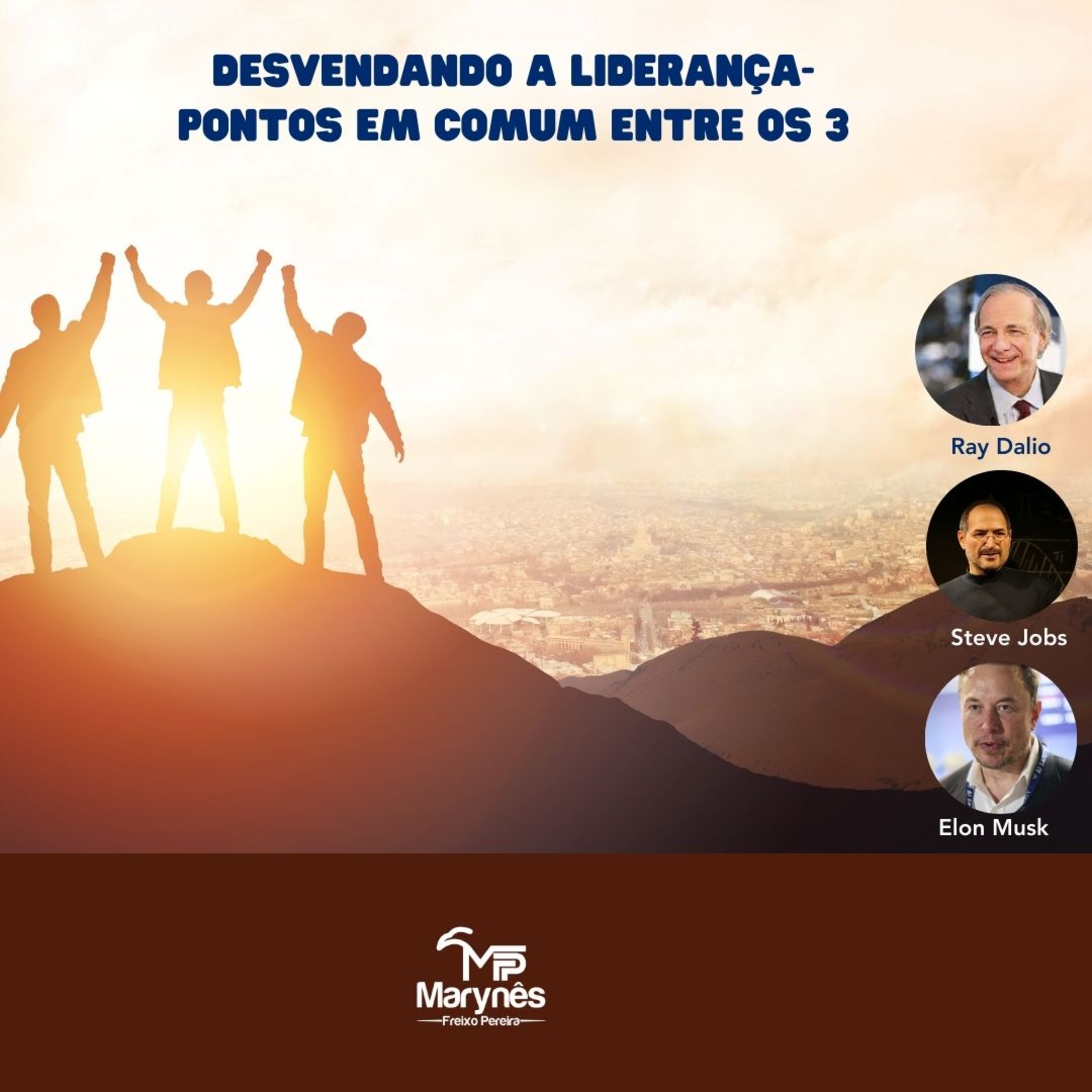 As surpreendentes semelhanças entre 3 gênios da liderança: Dalio, Jobs e Musk episode artwork