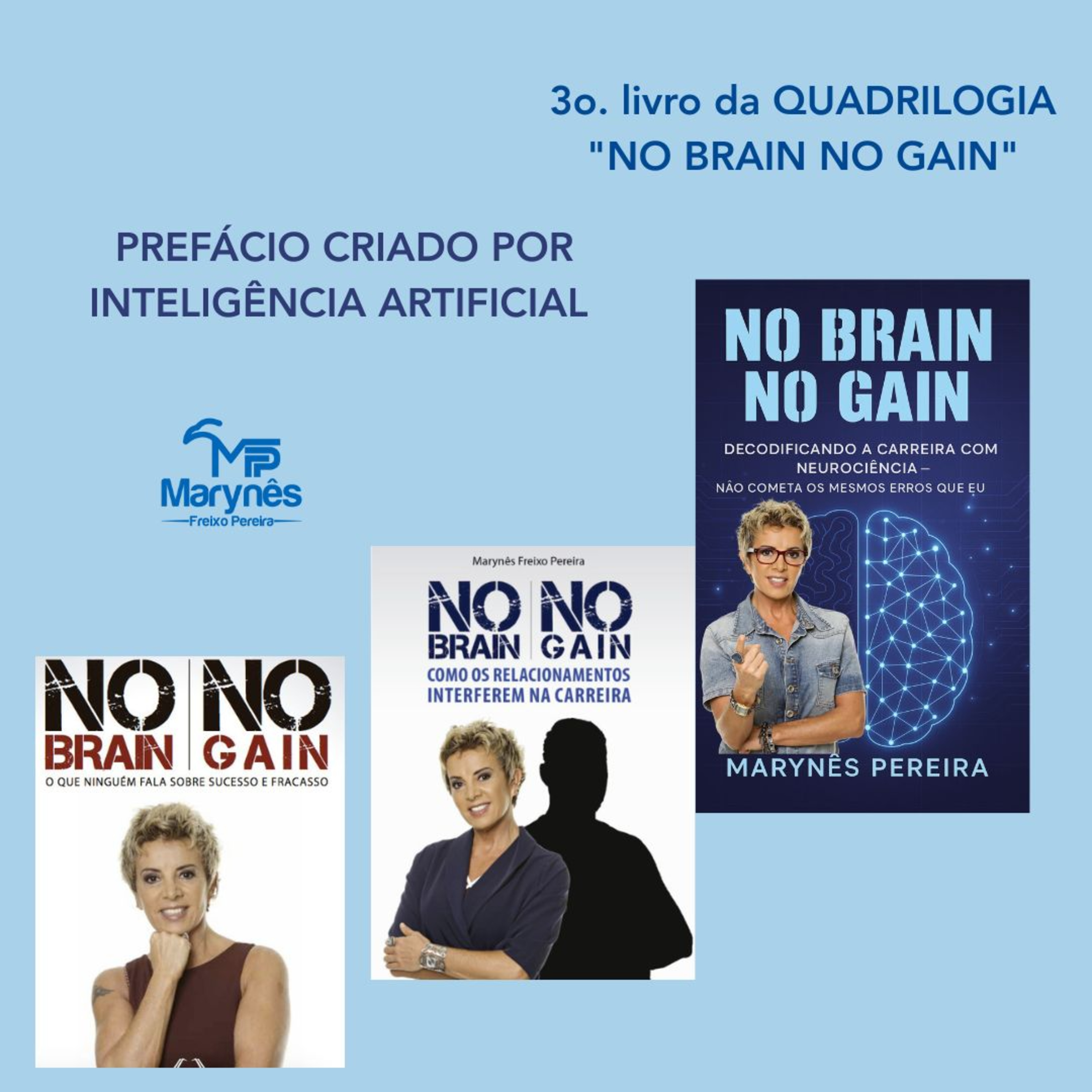 Prefácio do meu novo Livro da Quadrilogia NO BRAIN NO GAIN episode artwork