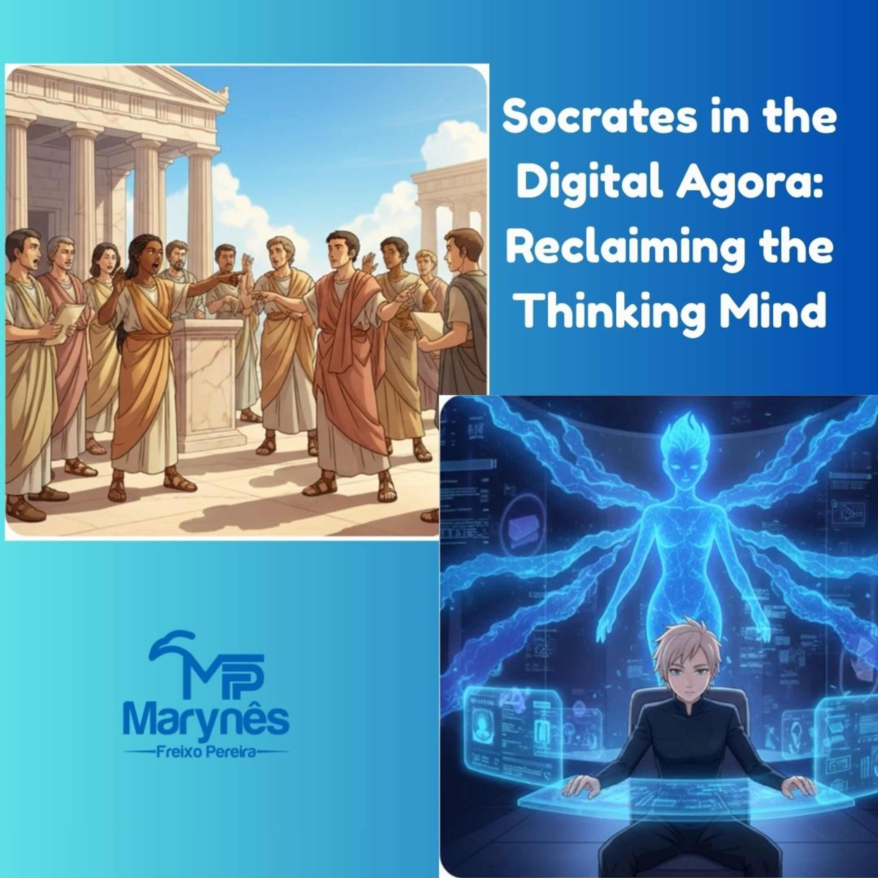 Socrates in the Digital Agora: Reclaiming the Thinking Mind episode artwork