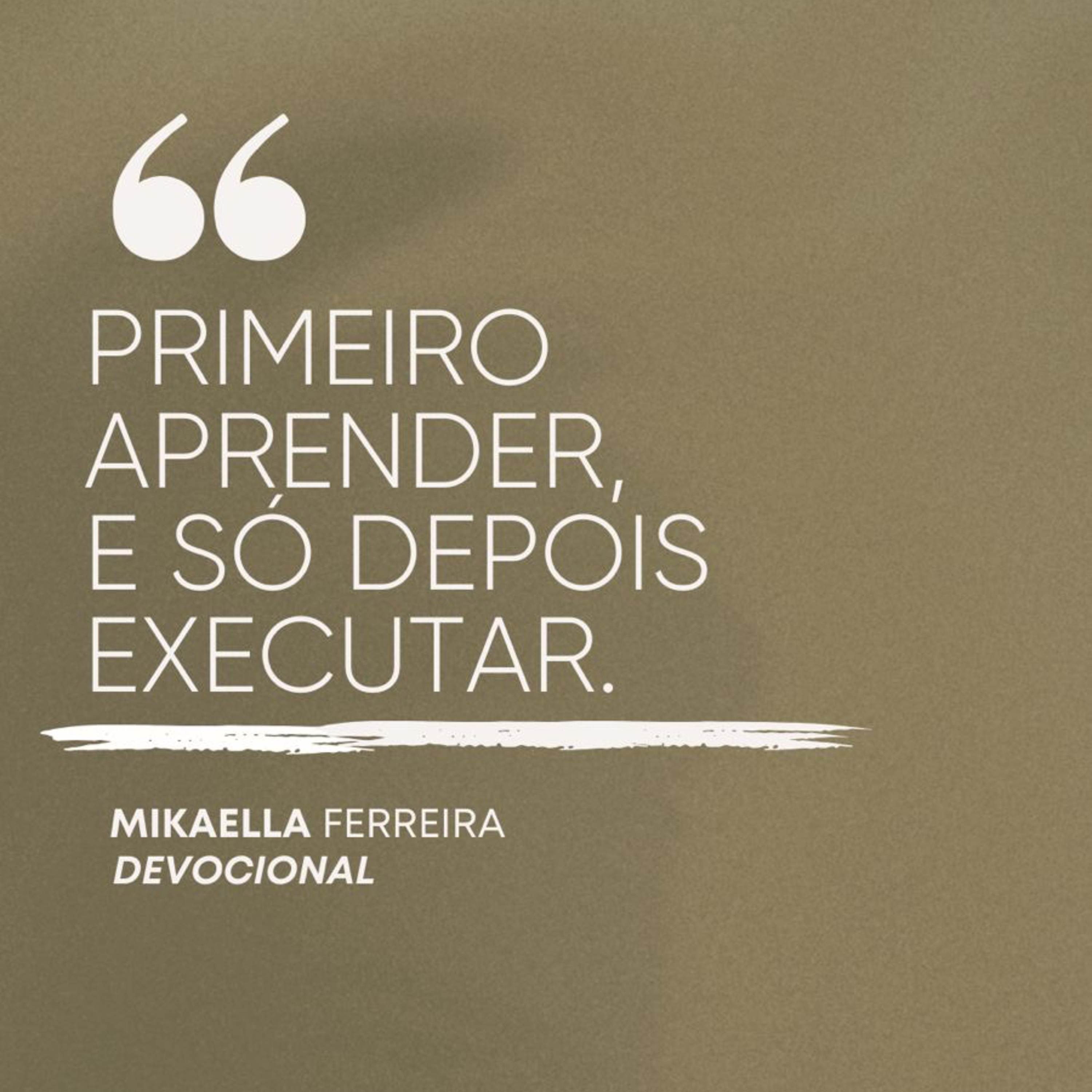 MIKAELLA FERREIRA DEVOCIONAL