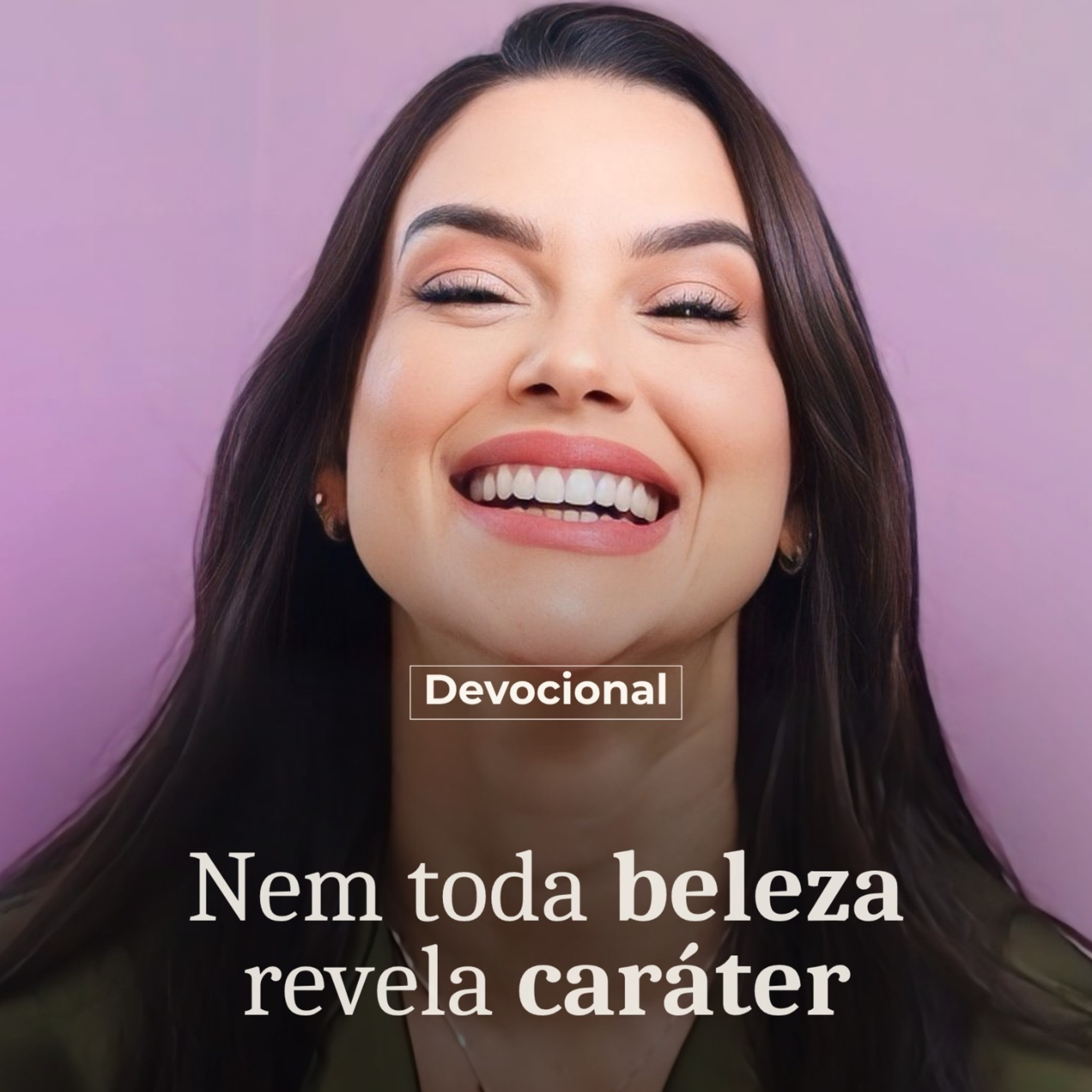 NEM TODA BELEZA REVELA CARÁTER episode artwork