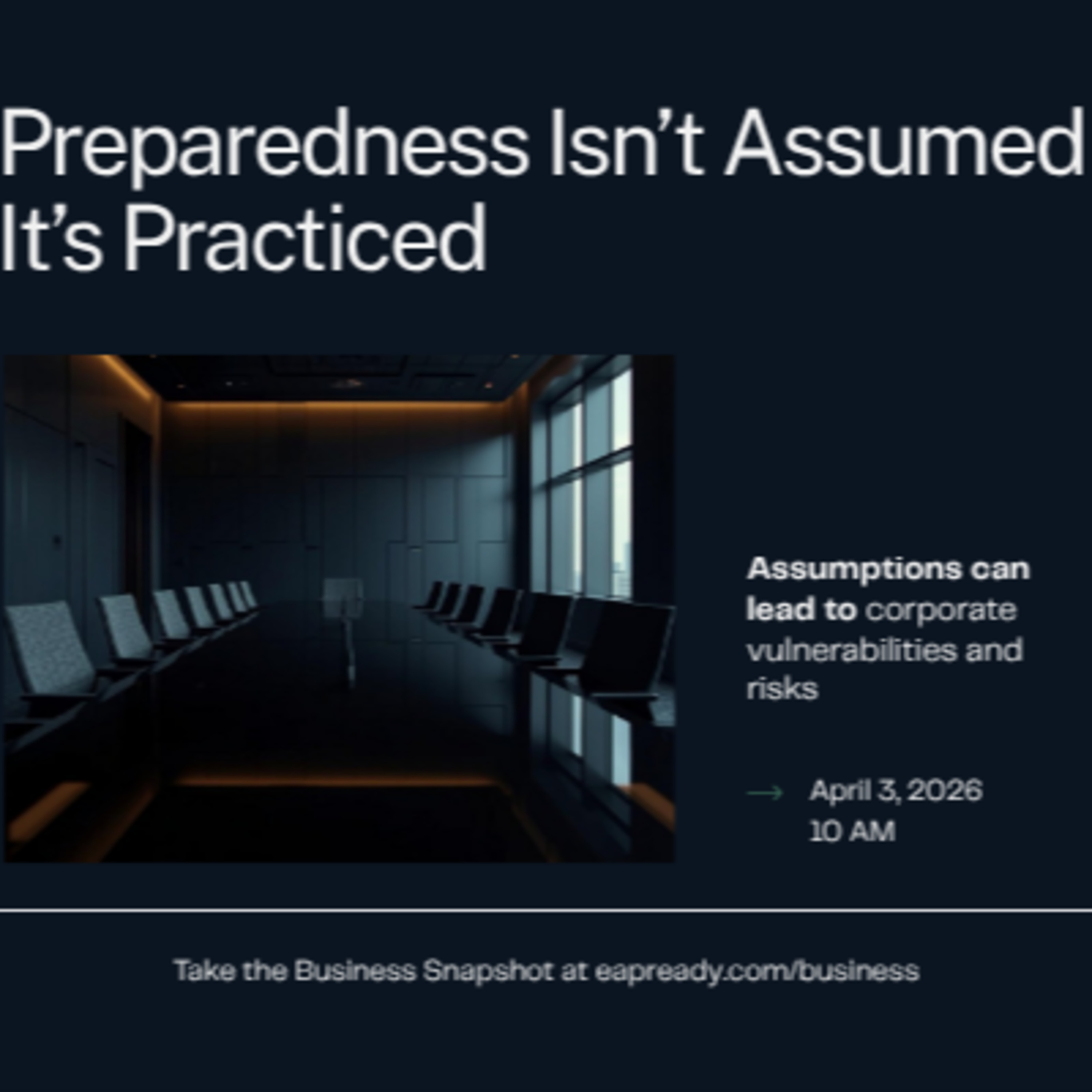 The Earliest Sign Your Company Isn’t Prepared for Disruption  episode artwork