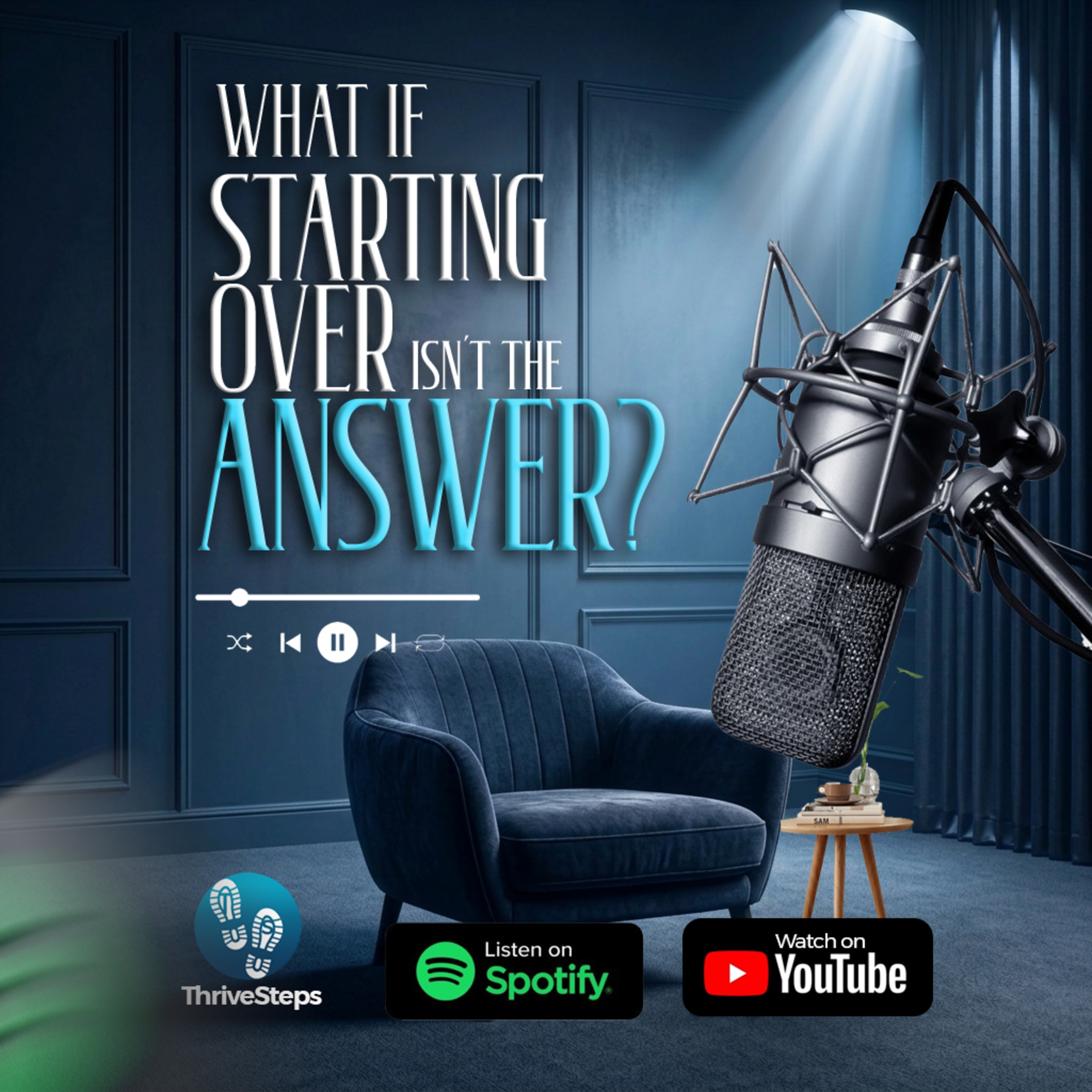WHAT IF STRATING OVER ISN'T THE ANSWER? episode artwork