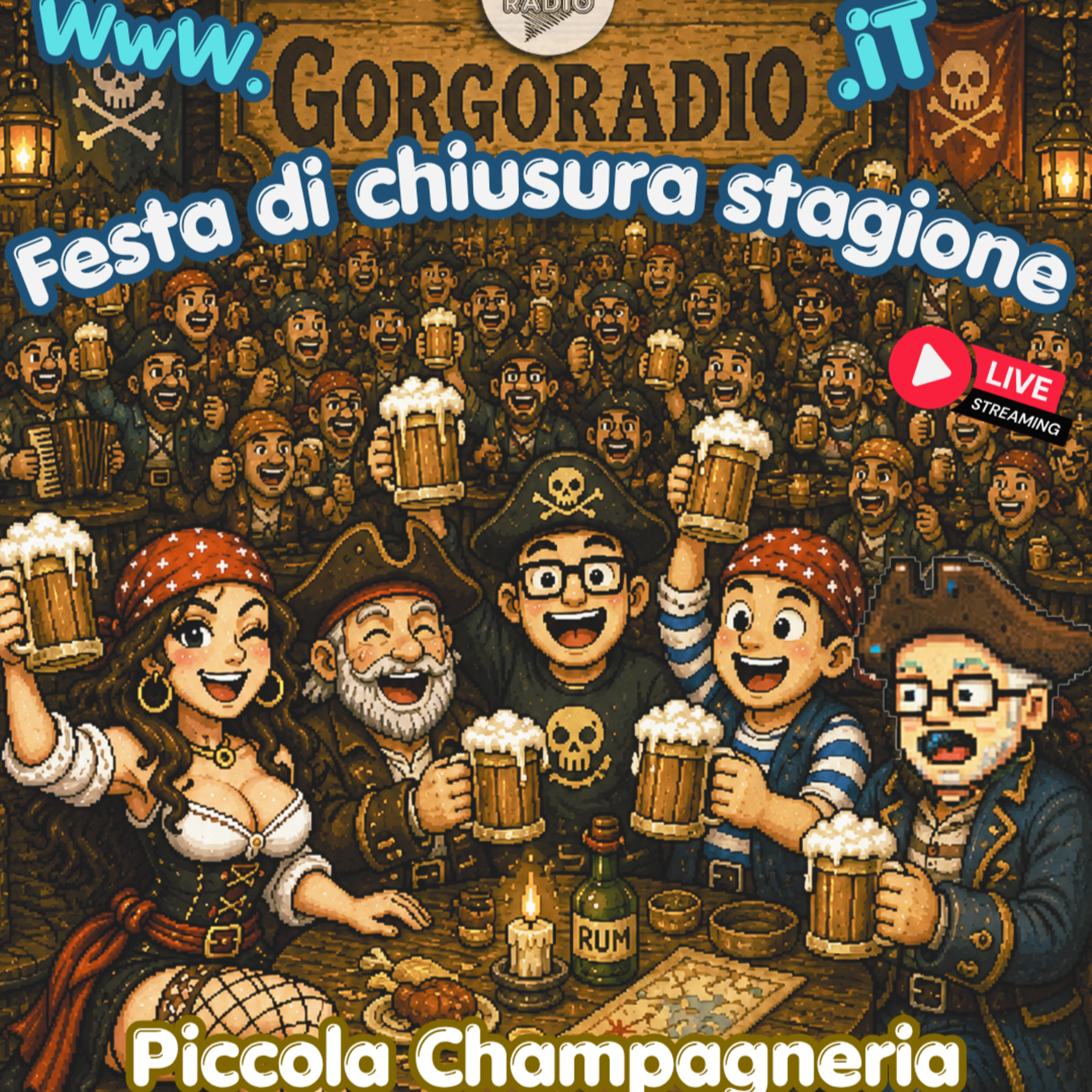 #CAB – Ospiti : Live dalla Champagneria – Puntata di chiusura stagione – S7 – P32