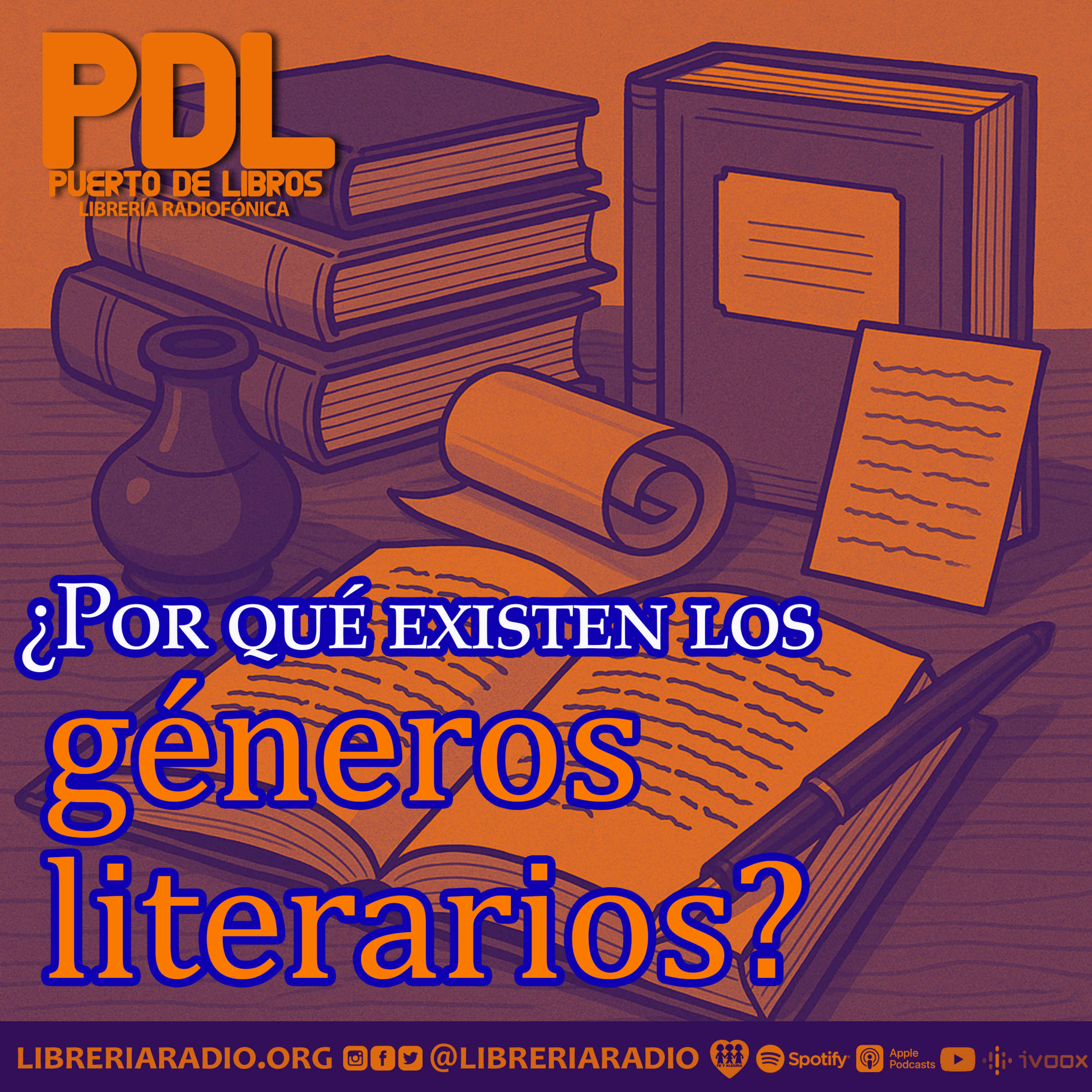 Puerto de Libros - Librería Radiofónica - Podcast sobre el mundo de la intelectualidad