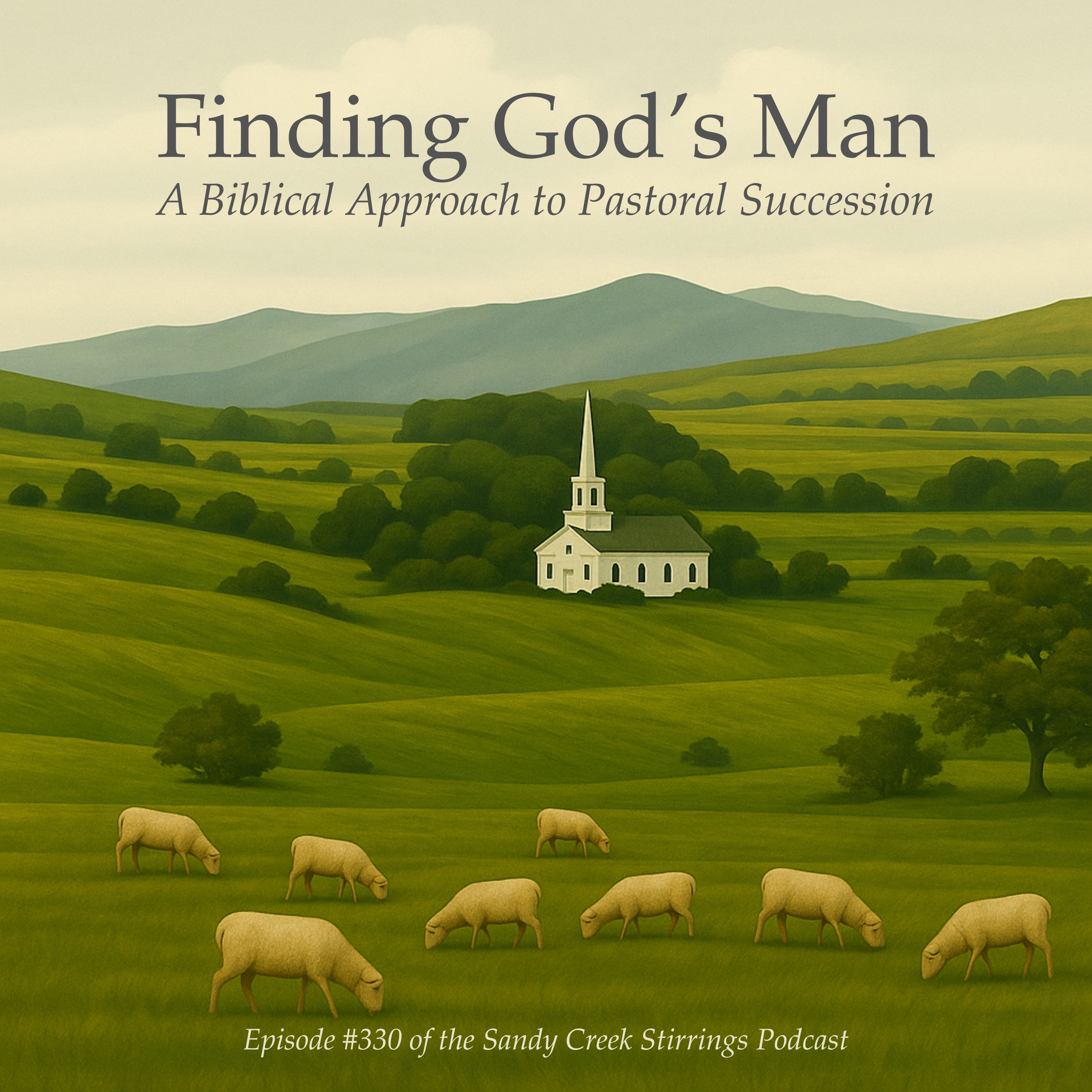 E330 - Finding God's Man: A Biblical Approach to Pastoral Succession episode artwork
