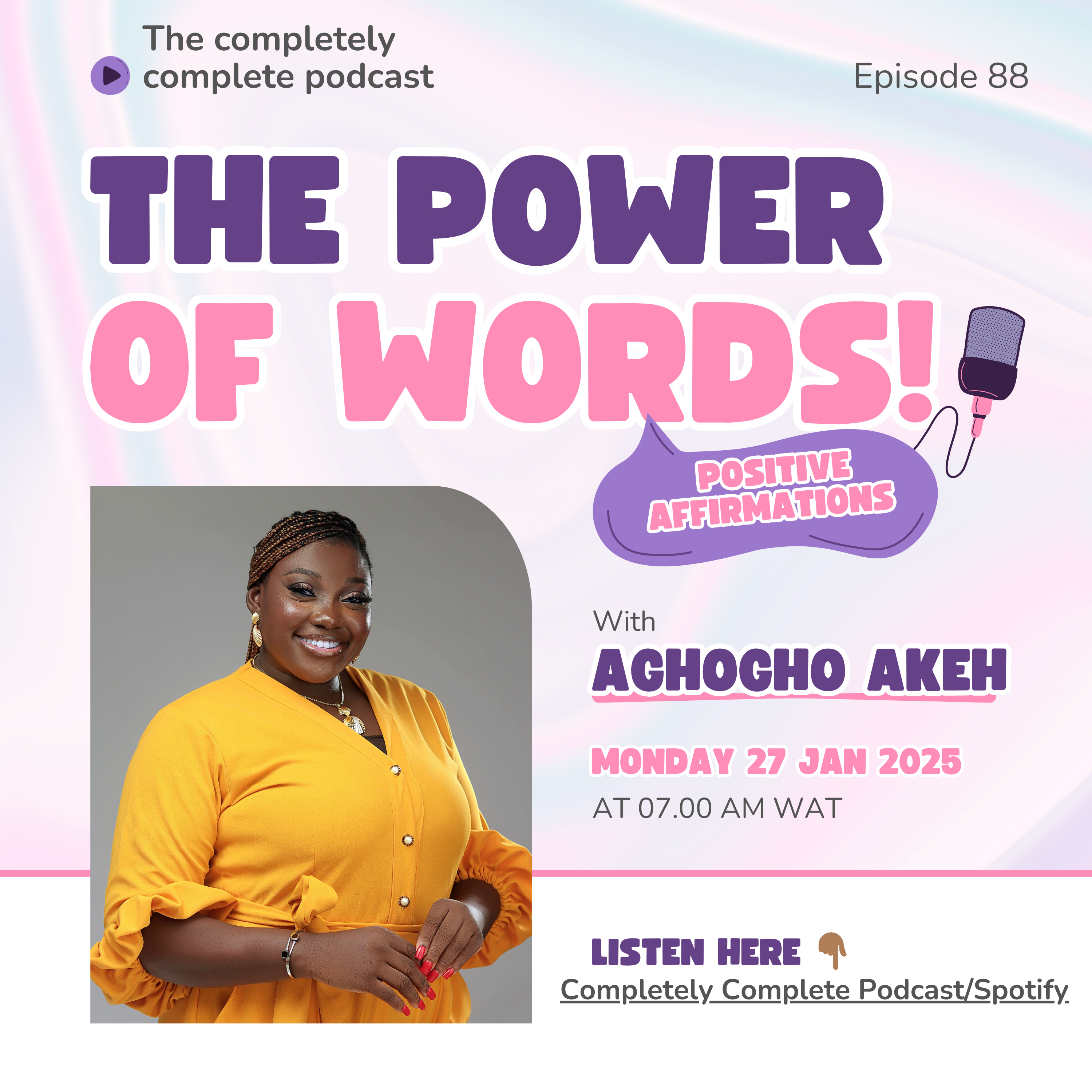 The Power of Words: Affirmations that work