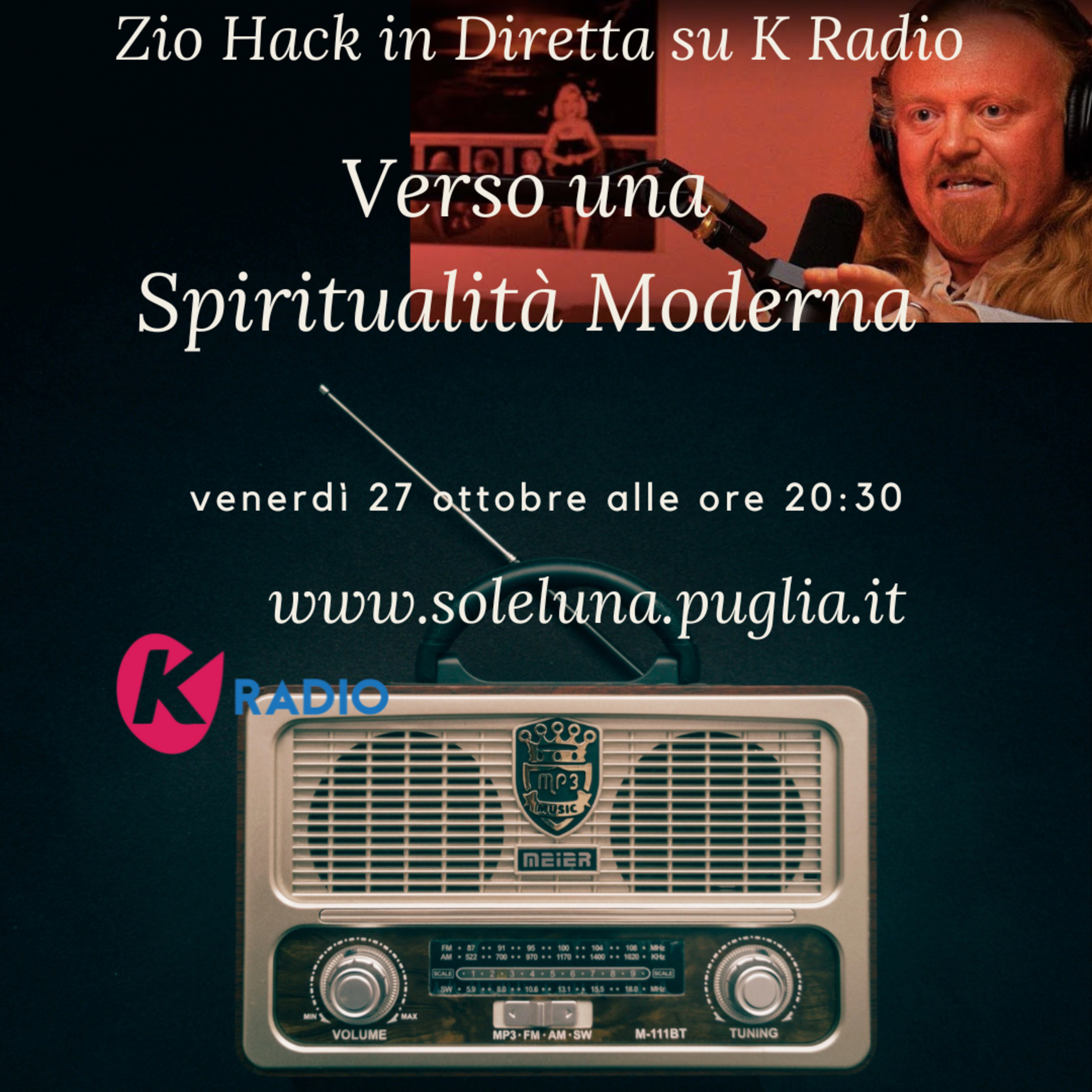 Renzo Samaritani incontra lo Zio Hack venerdì 27 ottobre 2023
