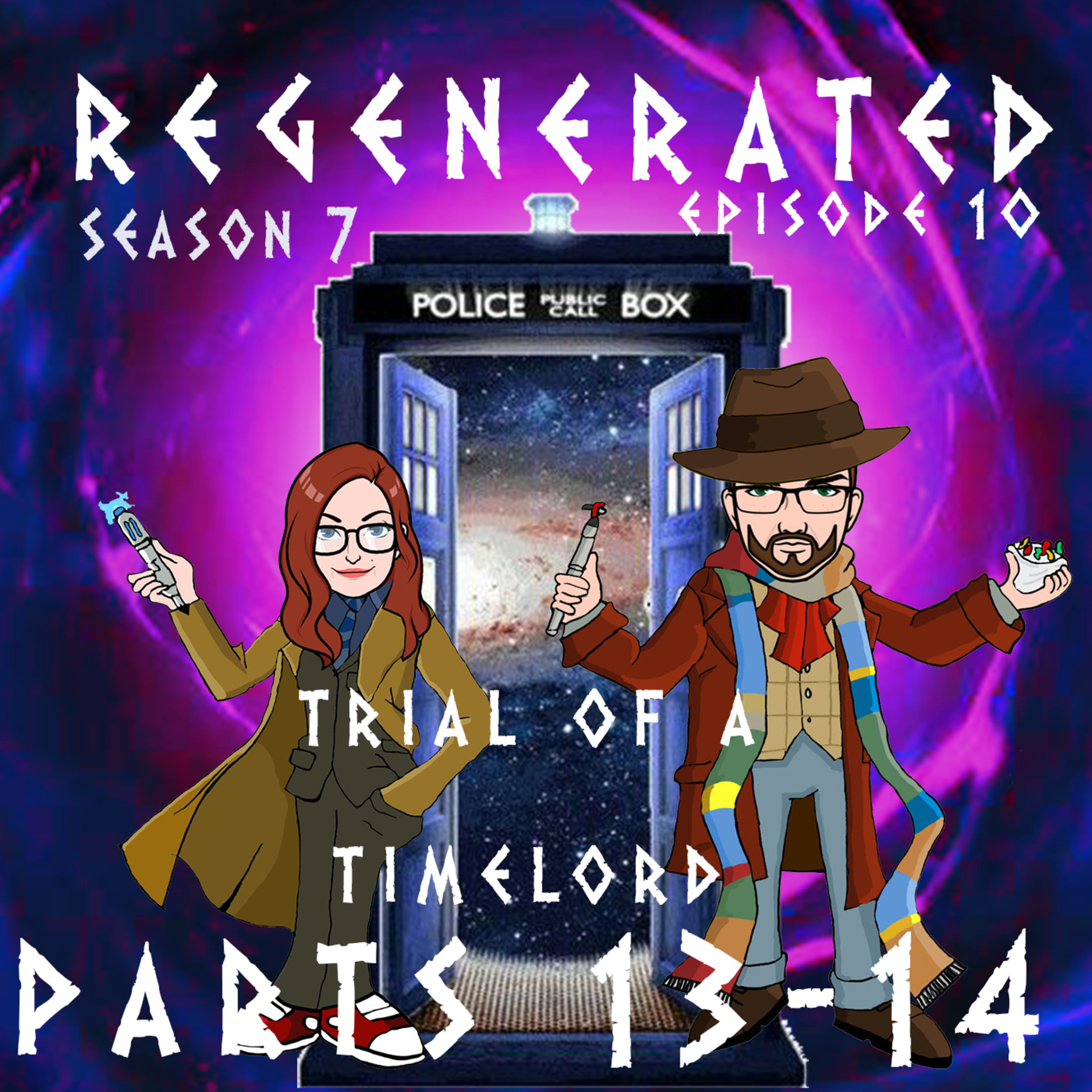 Trial of a time lord episodes 13-14 (the ultimate Foe) episode artwork