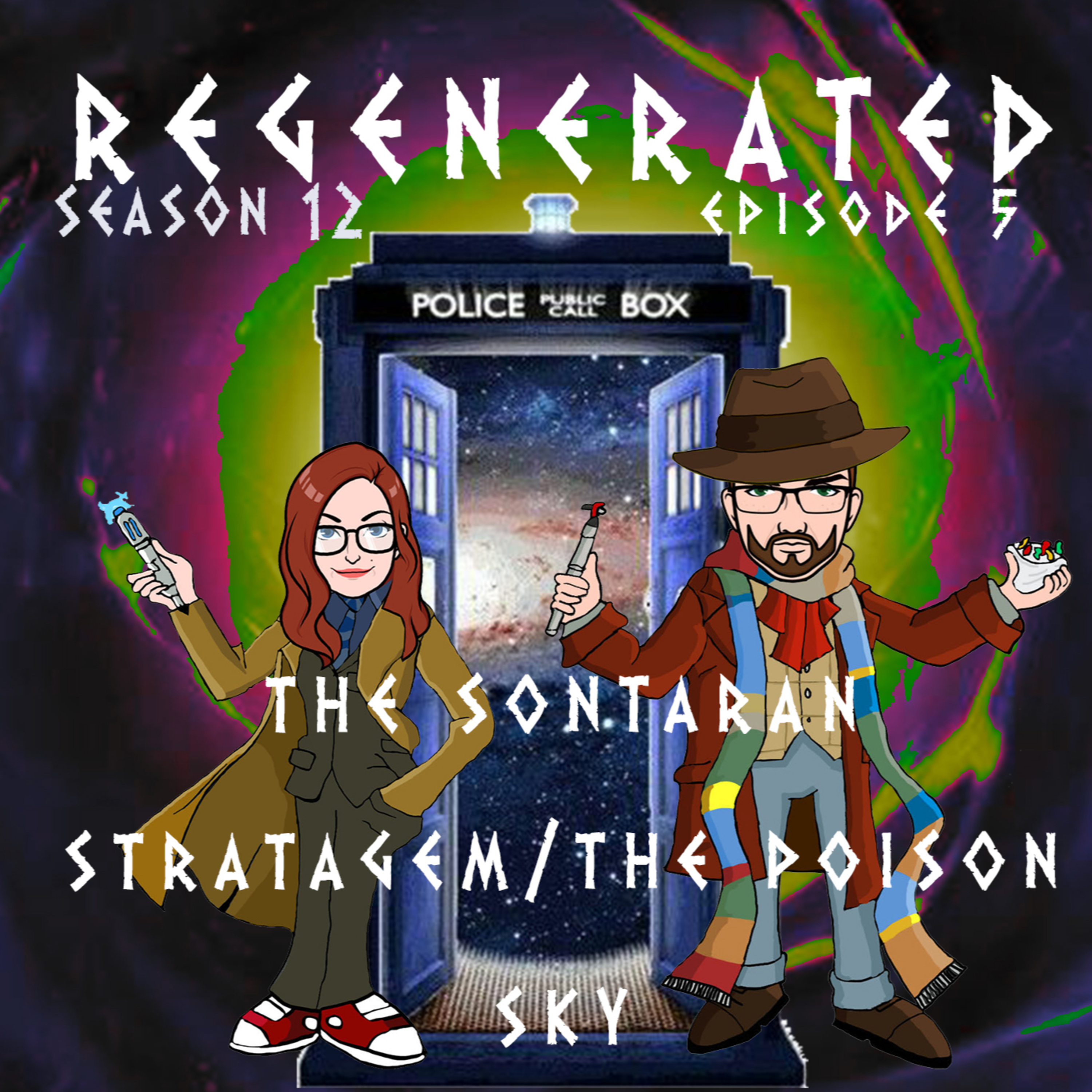 the sontaran stratagem/the poison sky episode artwork