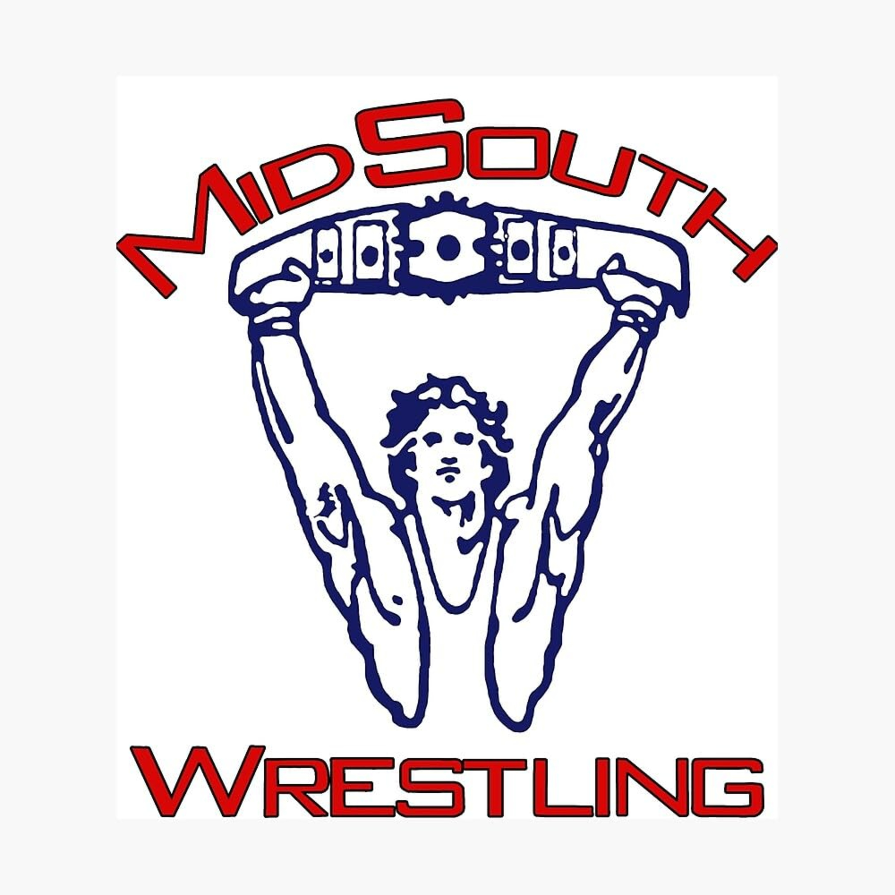 Episode #151 George Schire talks about Mid South Wrestling episode artwork