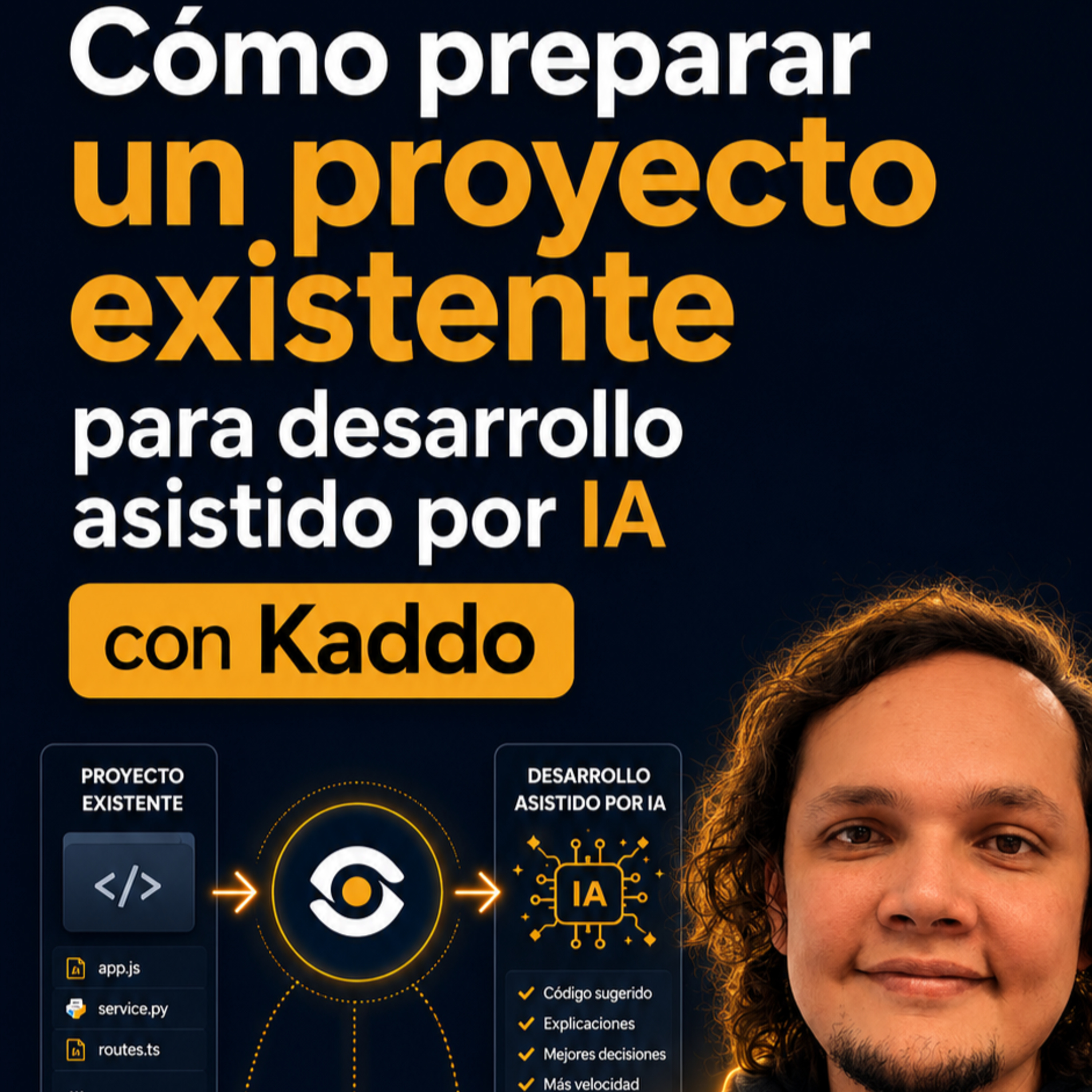 Cómo preparar un proyecto existente para desarrollo asistido por IA con Kaddo episode artwork