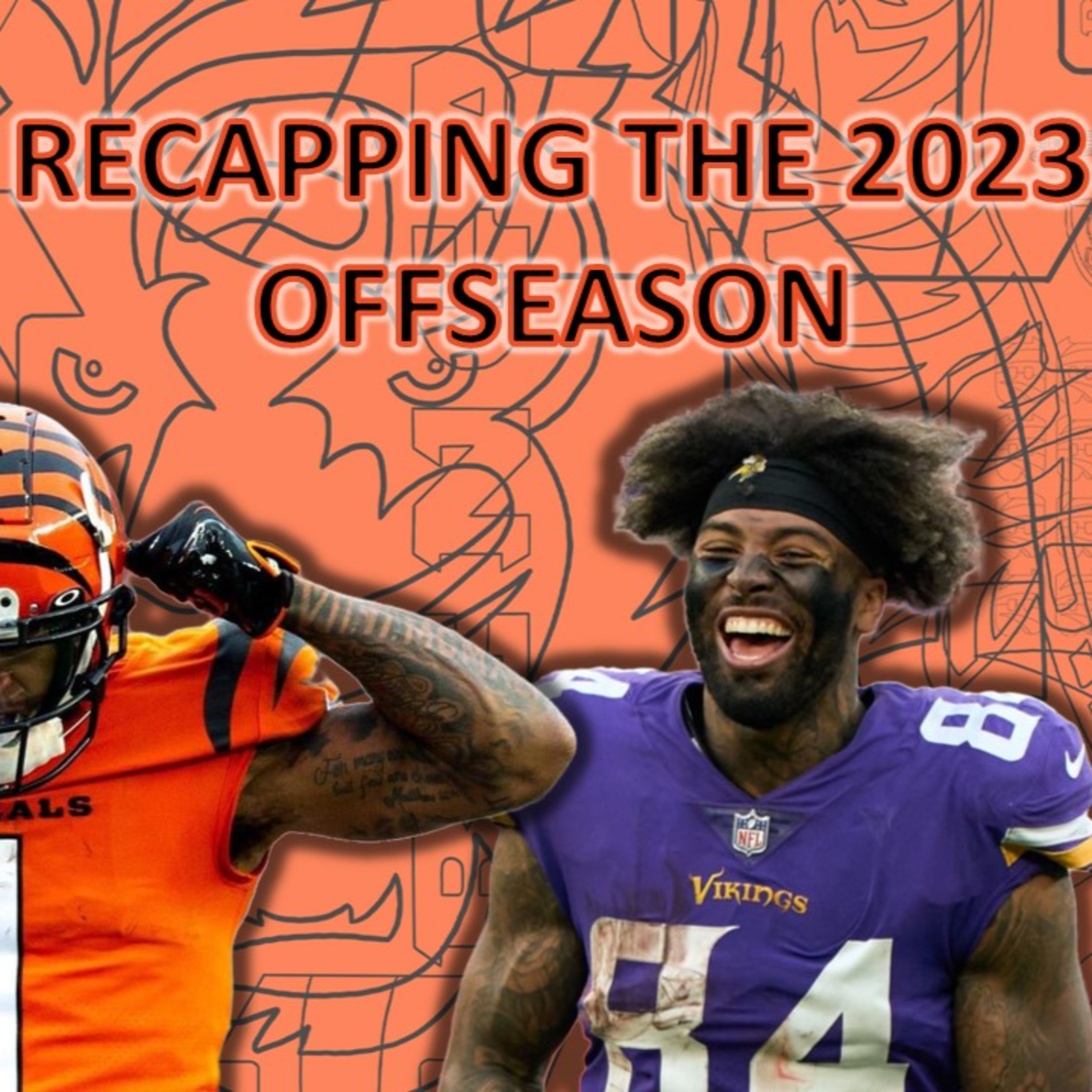 2023 Ep. 92 Joe Mixon New Contract, Joe Burrow is THAT Dude, Chase vs Higgins Talk. 2023 Offseason Bengals Recap episode artwork