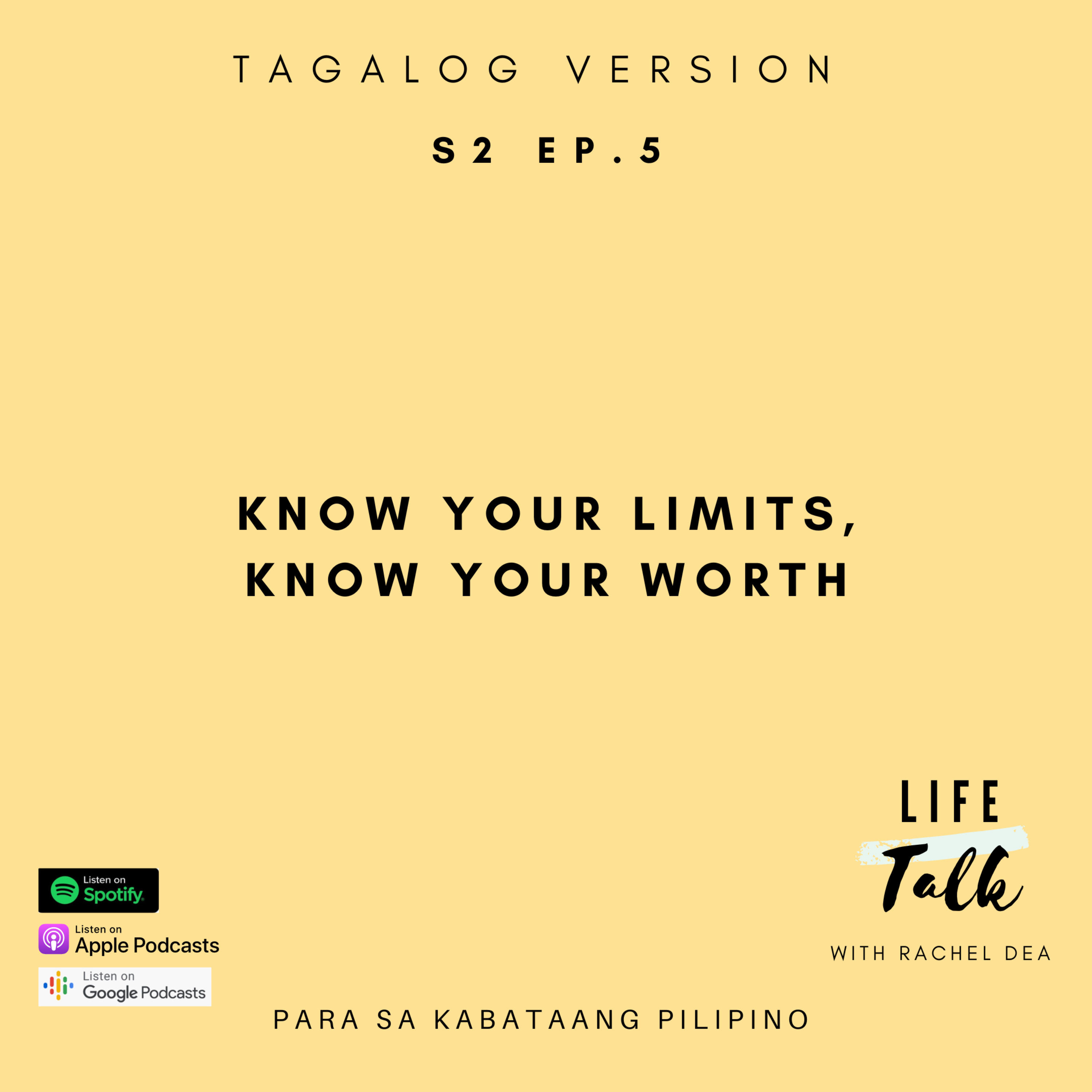 Know your limits, Know your worth - Para sa mga taong naloko at nanloko