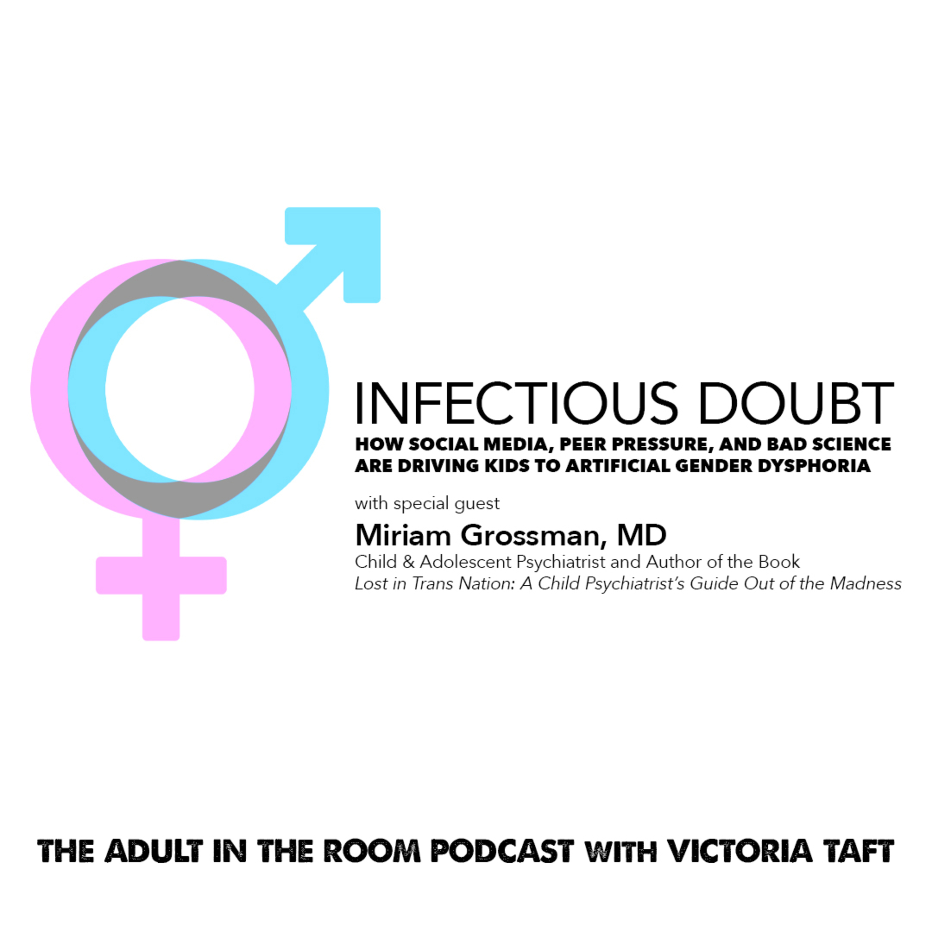 Infectious Doubt: How Social Media, Peer Pressure & Bad Science Are Driving Kids to Artificial Gender Dysphoria with Dr. Miriam Grossman episode artwork