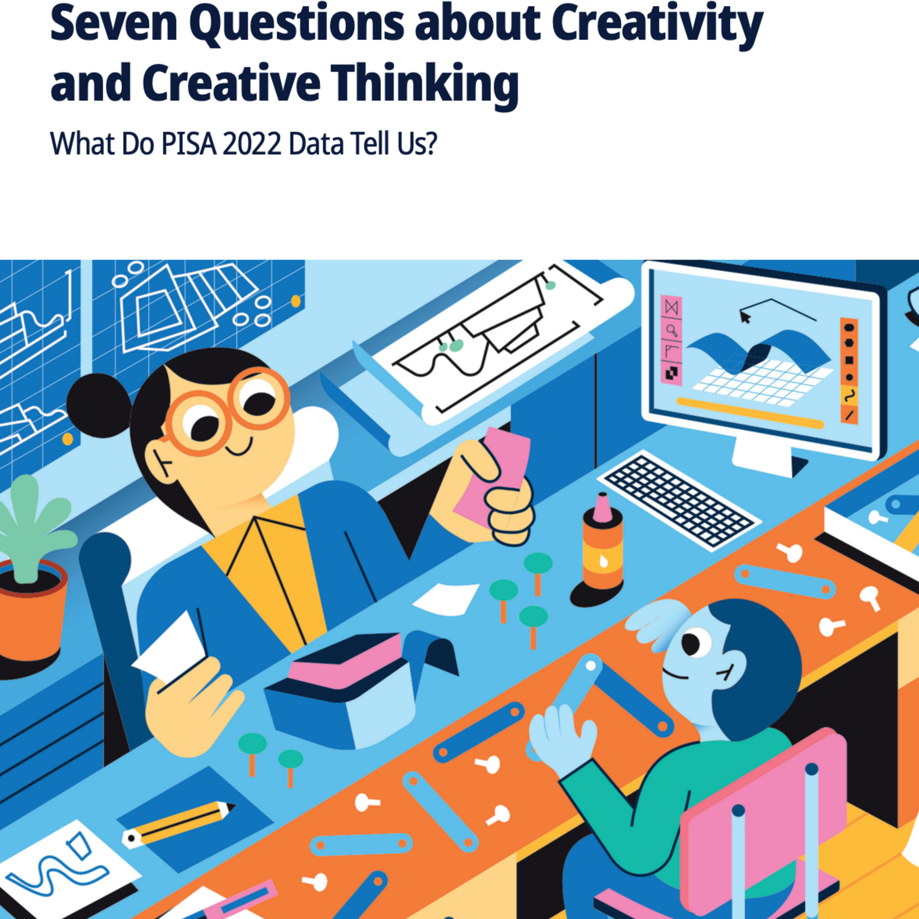 Sete questões sobre criatividade e o PISA 2022