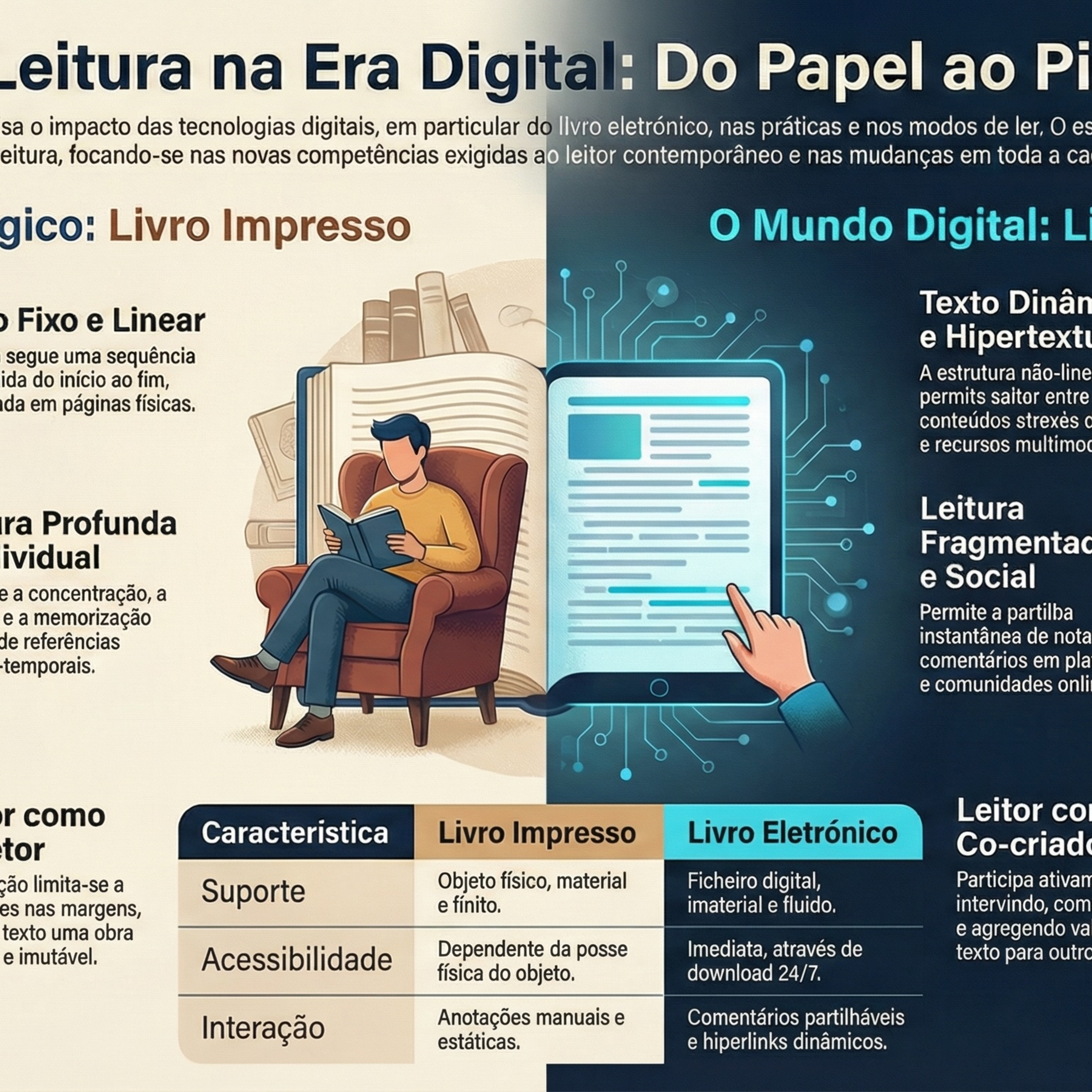 A leitura no mundo digital: reflexões acerca do livro eletrónico