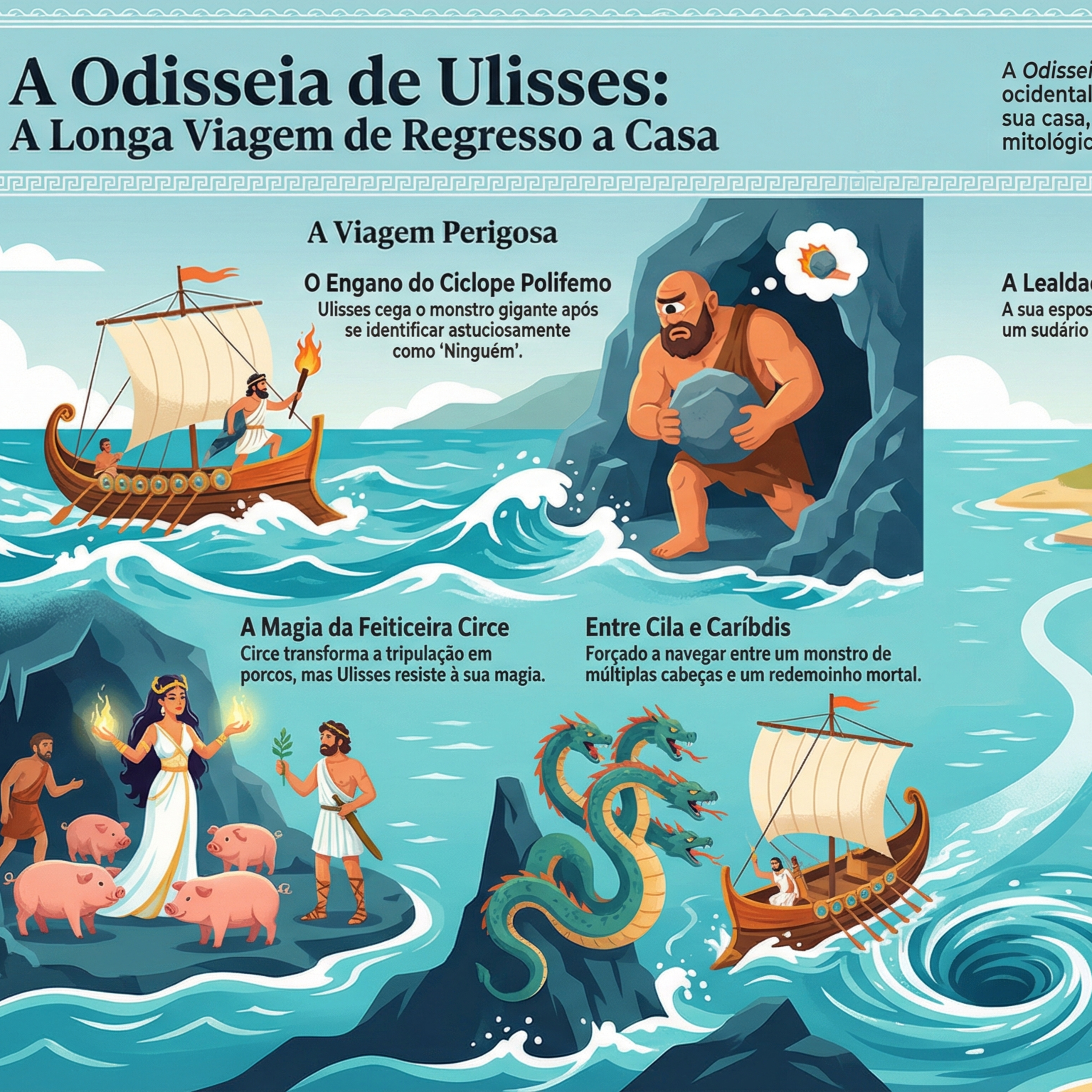 A Odisseia: Homero, Aventuras e Mito