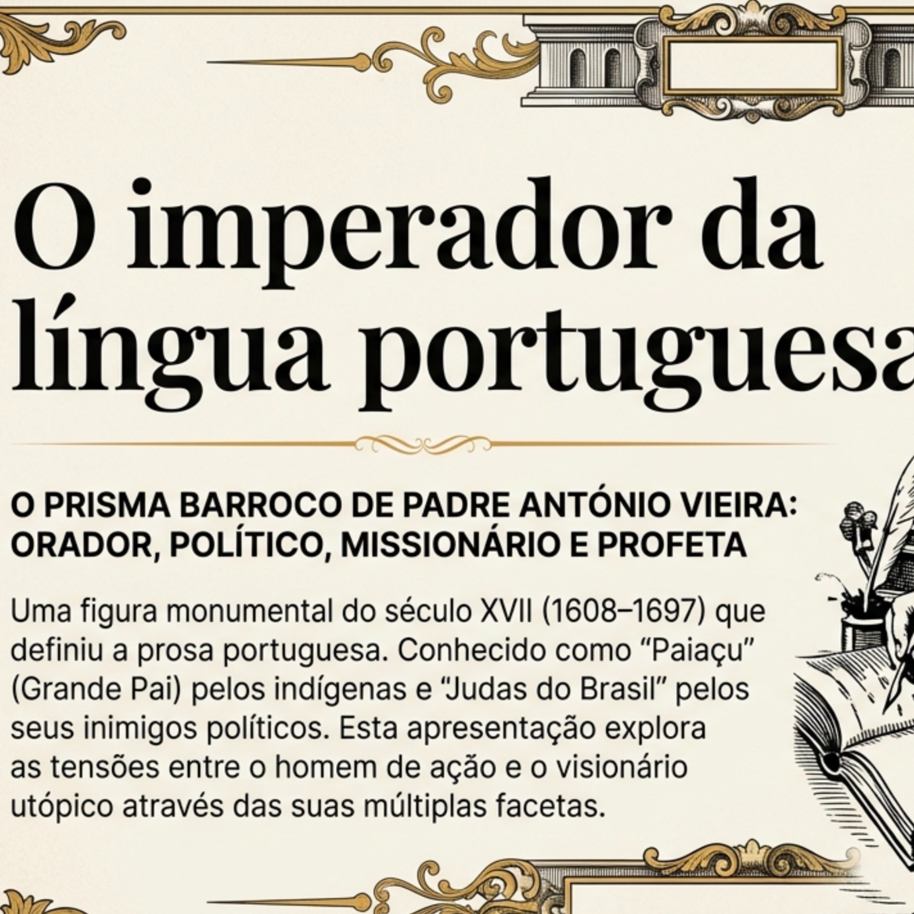 Padre António Vieira: o imperador da língua portuguesa