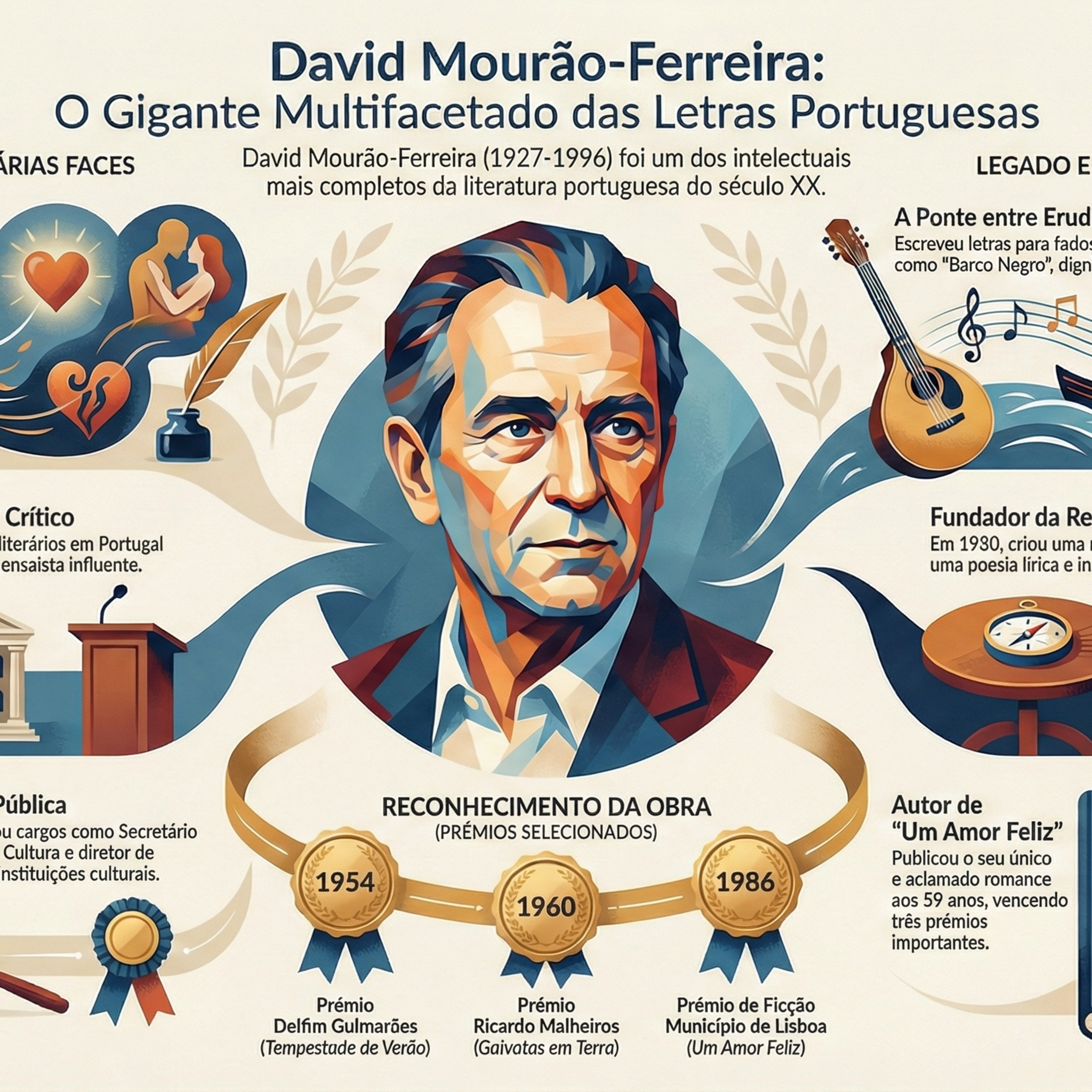 David Mourão-Ferreira: A Importância de um Gigante nas Letras Portuguesas