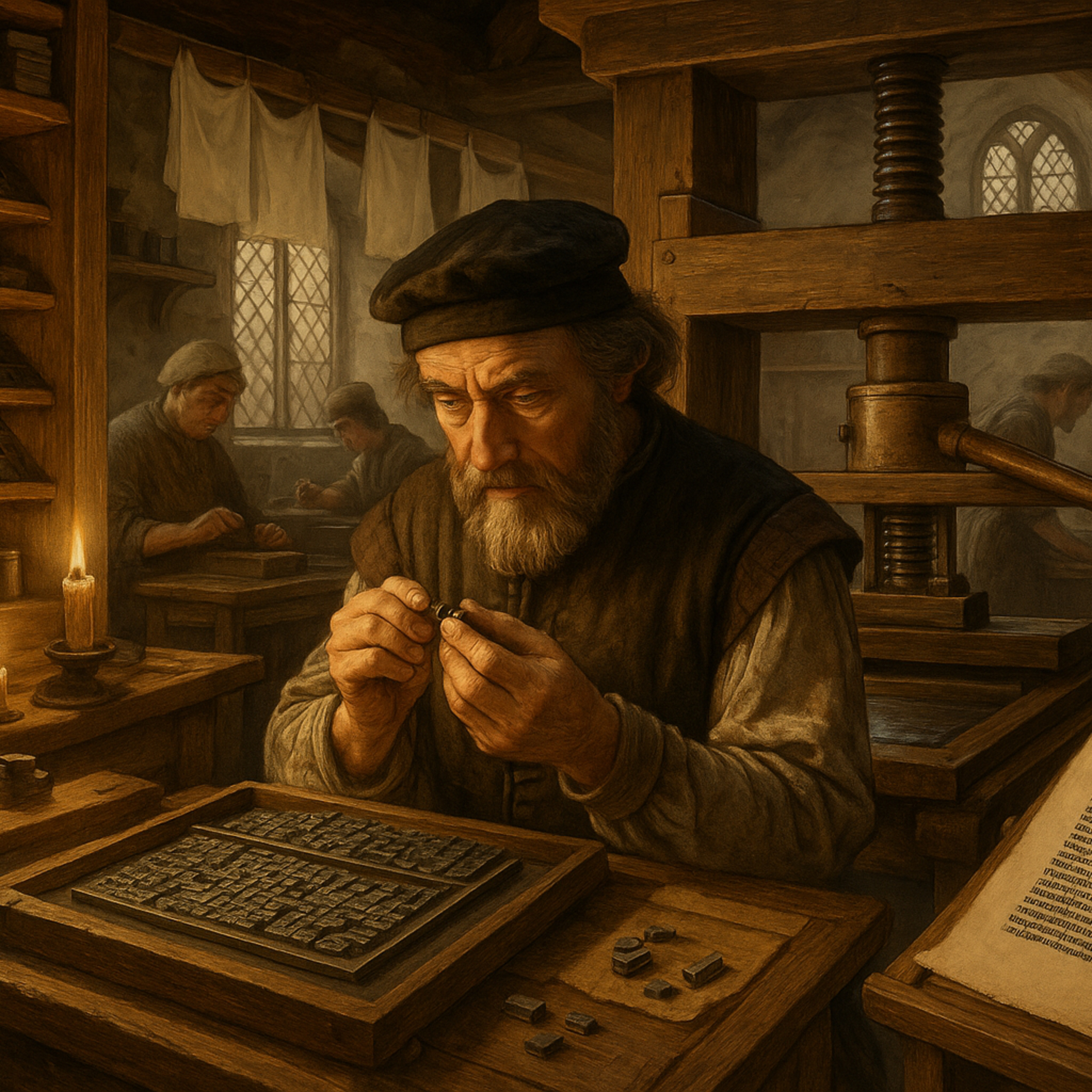 Gutenberg e a invenção que lhe custou tudo