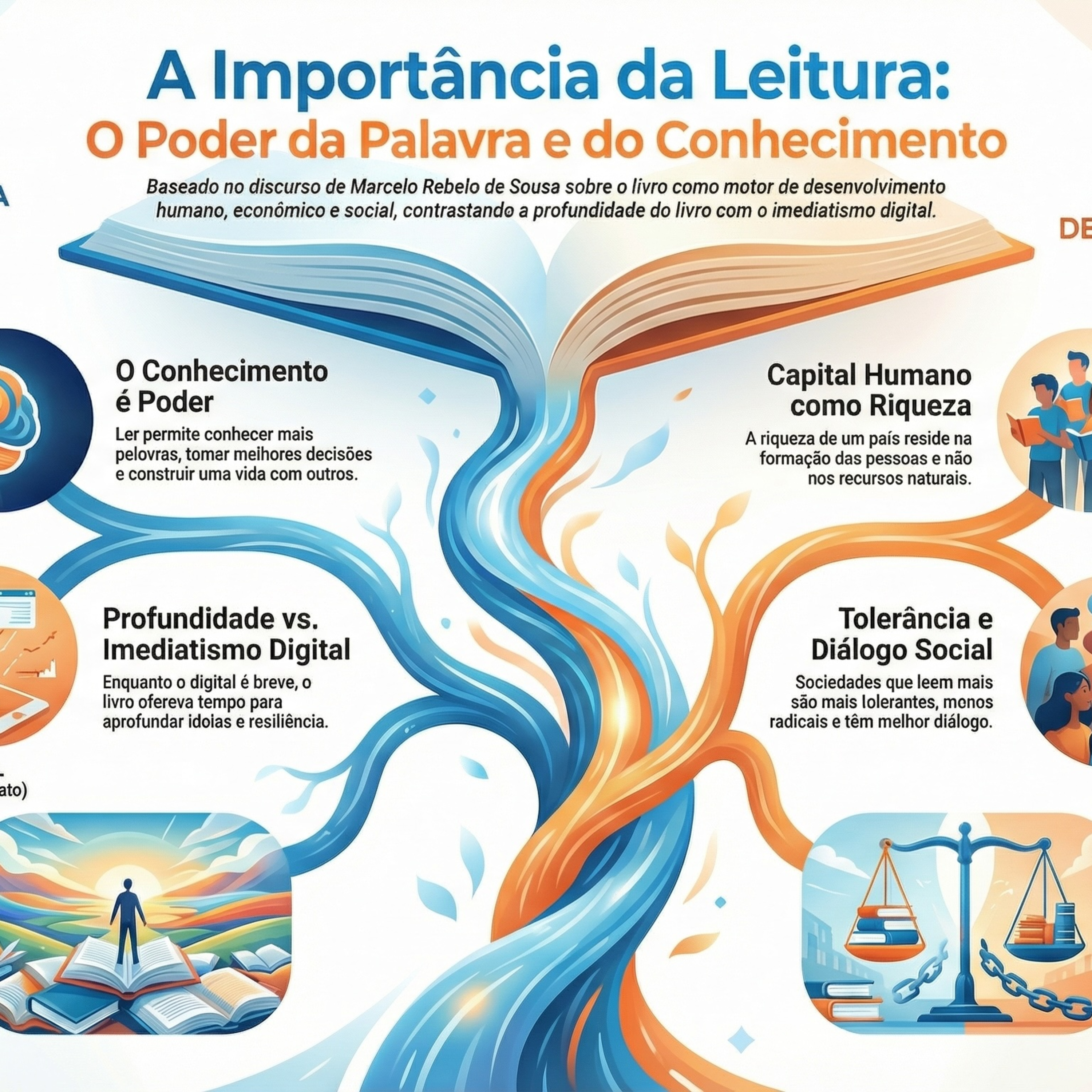 Ler é Poder: Conhecimento e Capital Humano em Saramago