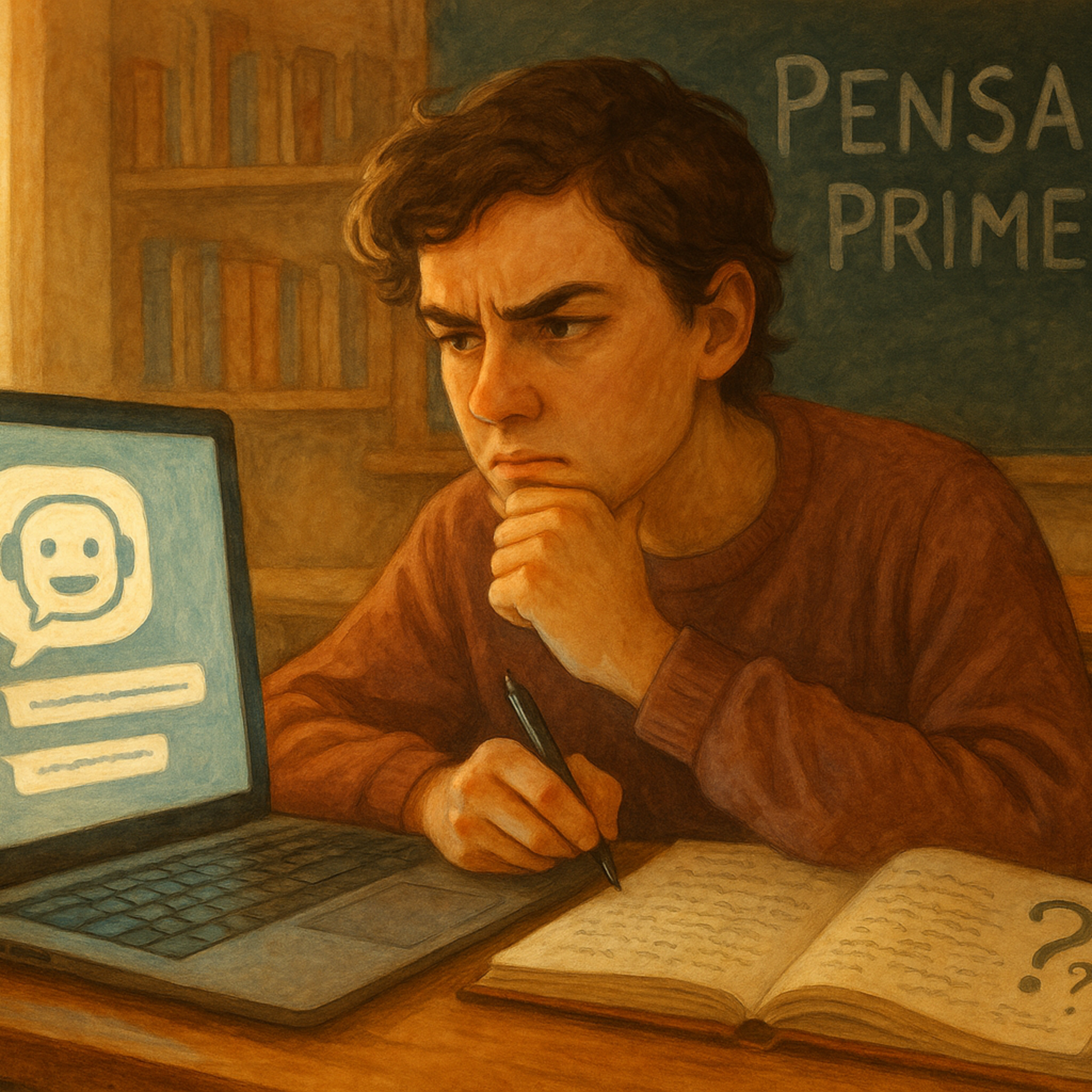 Atividades de pensamento crítico para a era da IA