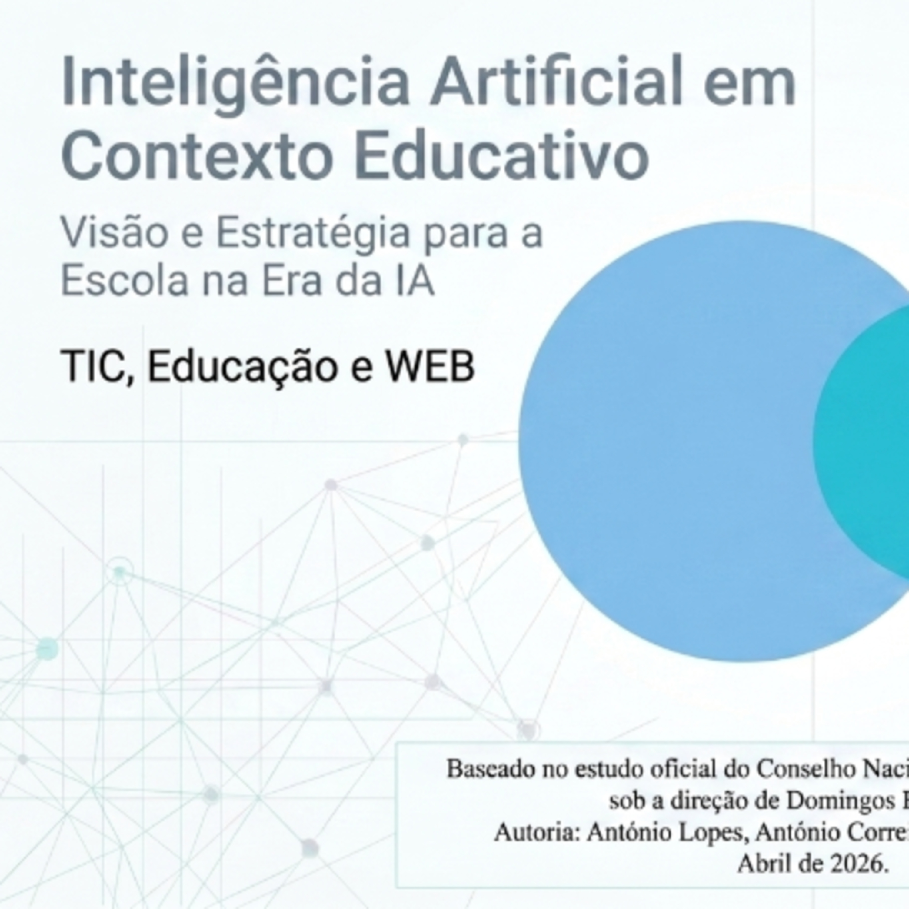 A Inteligência Artificial no Ecossistema Educativo Português