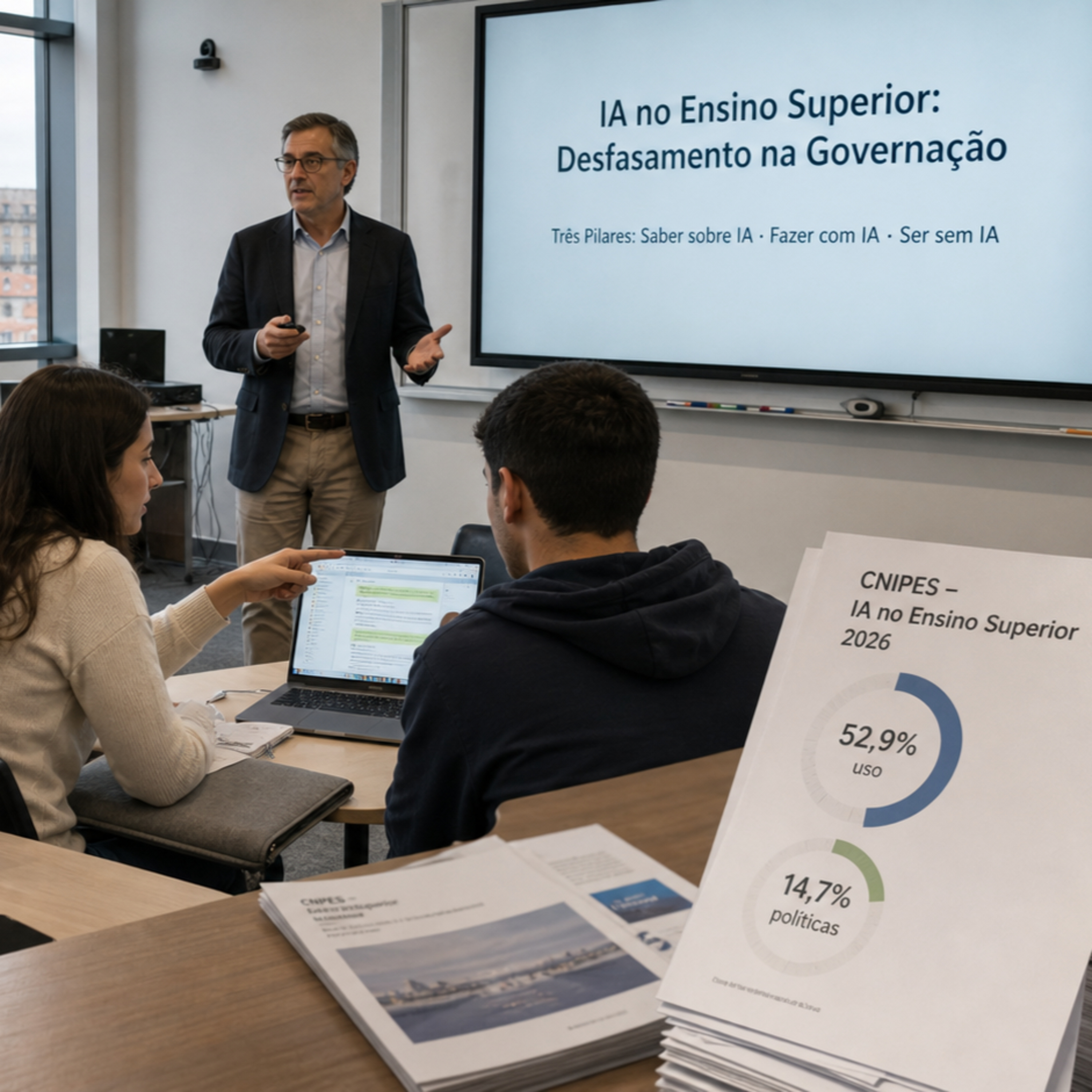 Governação da IA no ensino superior português