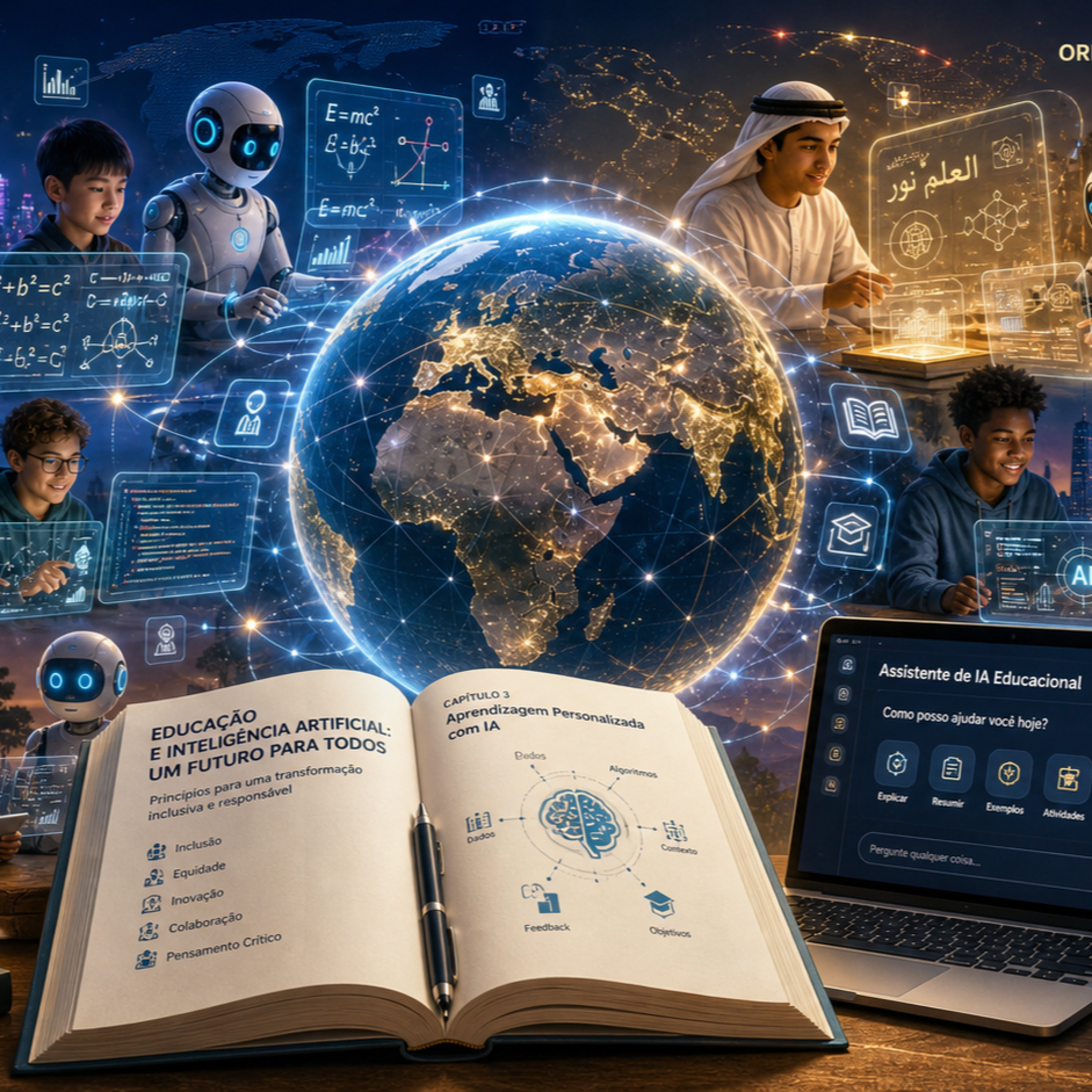 Inteligência artificial na educação: panorama mundial e a posição de Portugal
