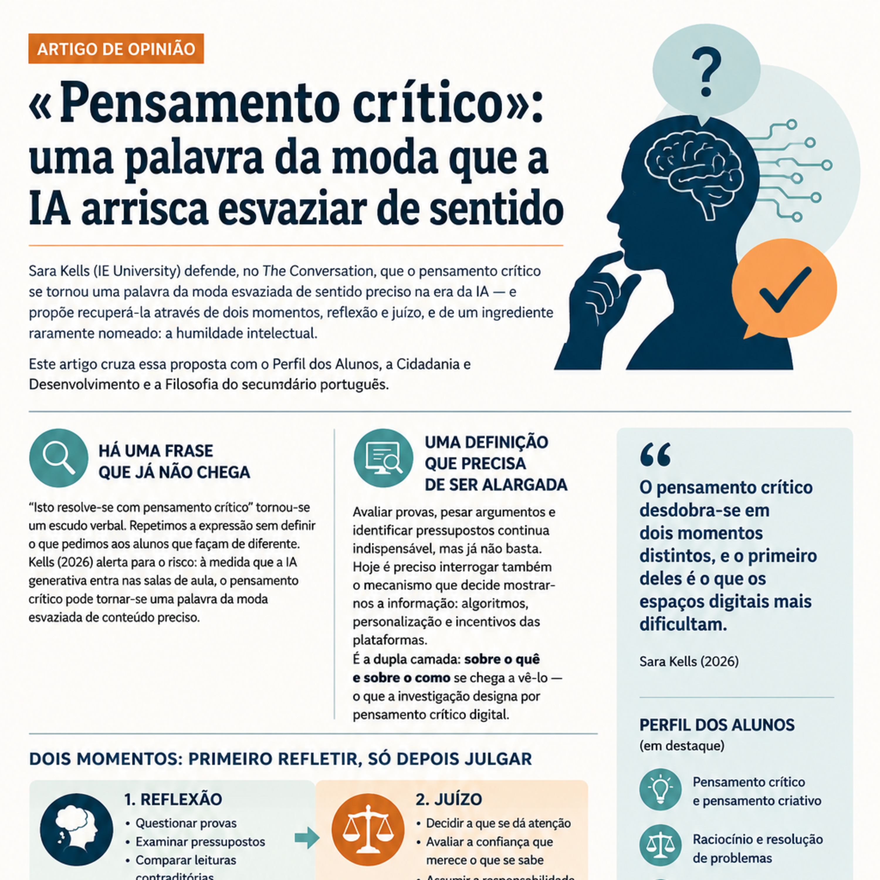 «Pensamento crítico»: uma palavra da moda que a IA arrisca esvaziar de sentido episode artwork