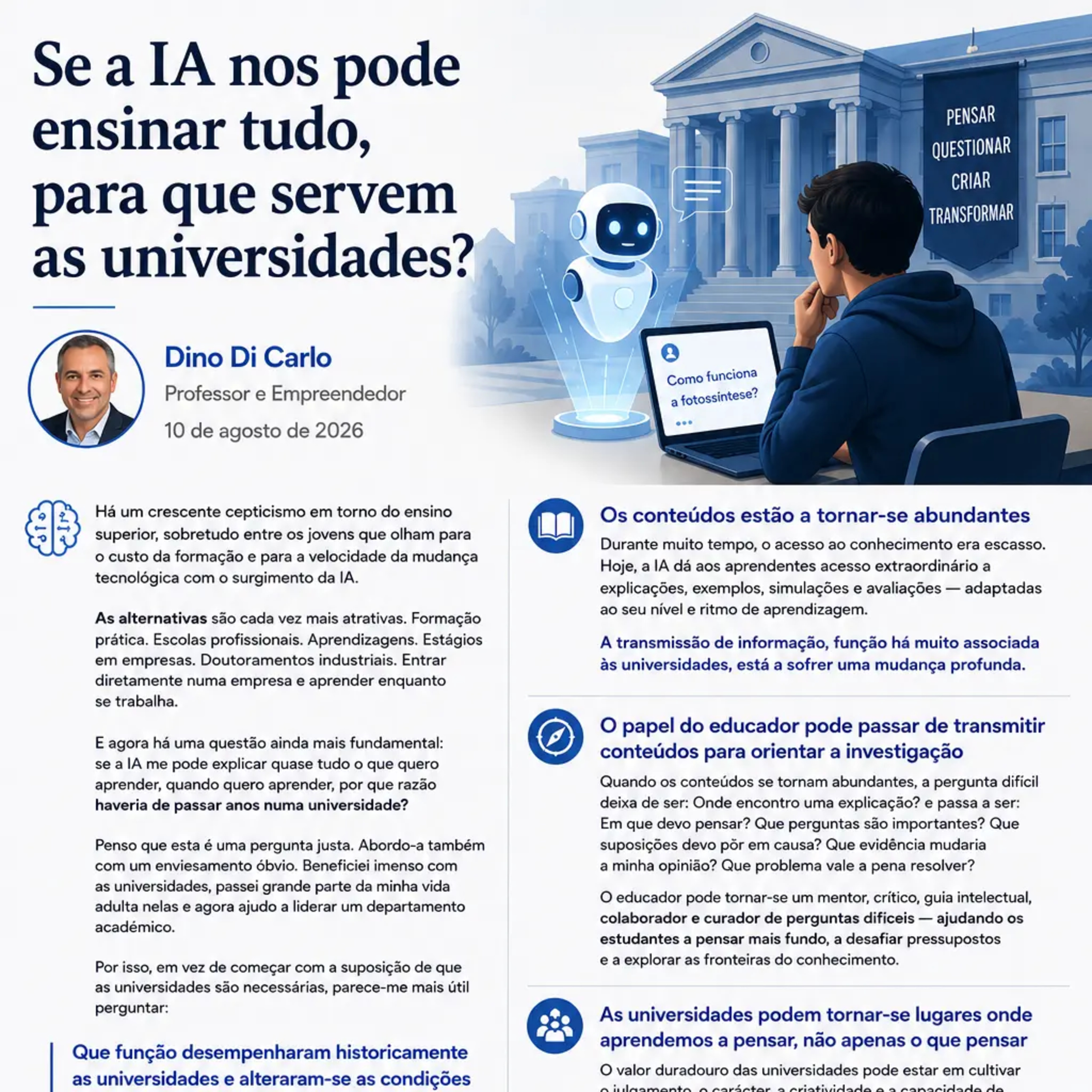 Para que servem as universidades hoje episode artwork