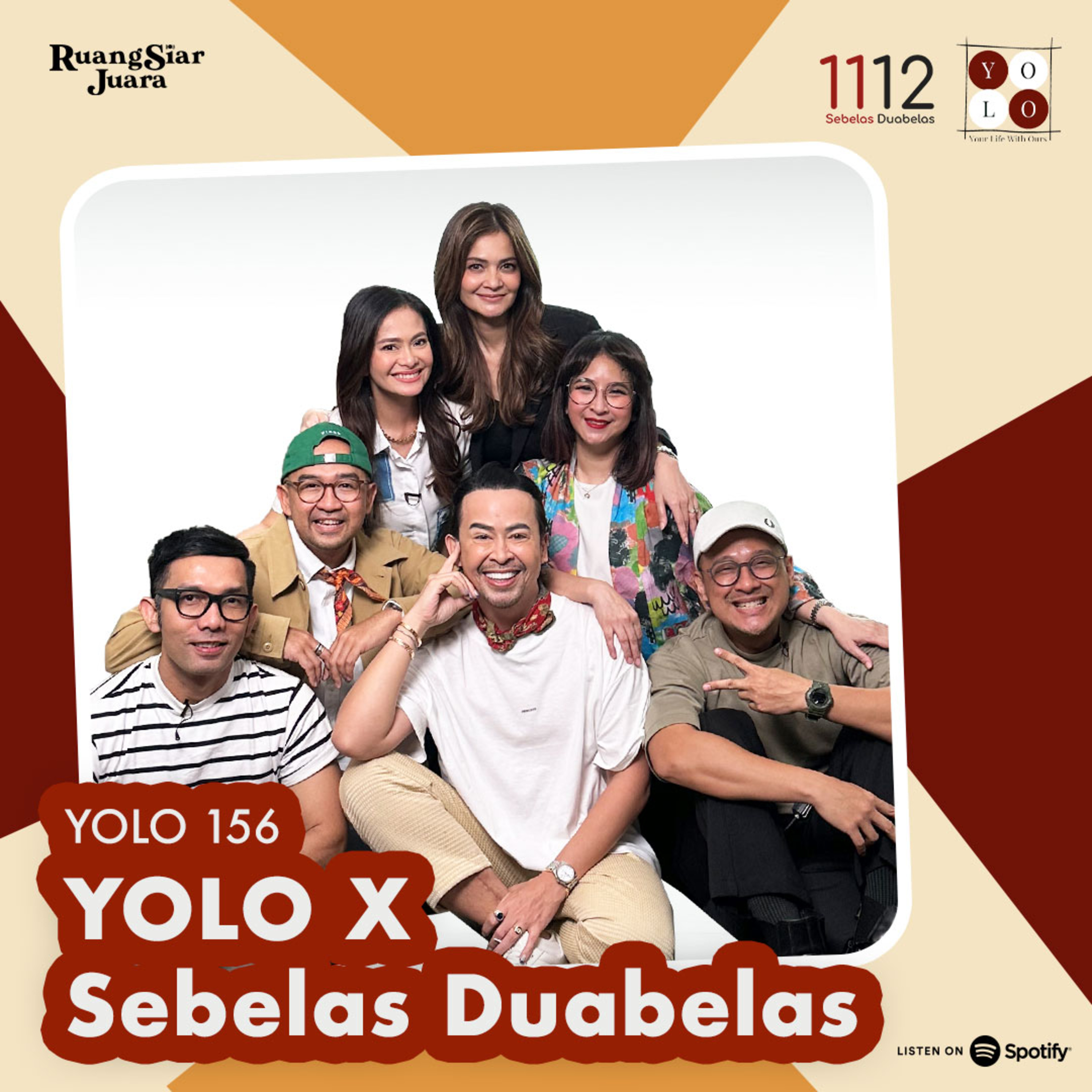 YOLO (YOur Life with Ours!) - 156 YOLO x Sebelas Duabelas! episode artwork