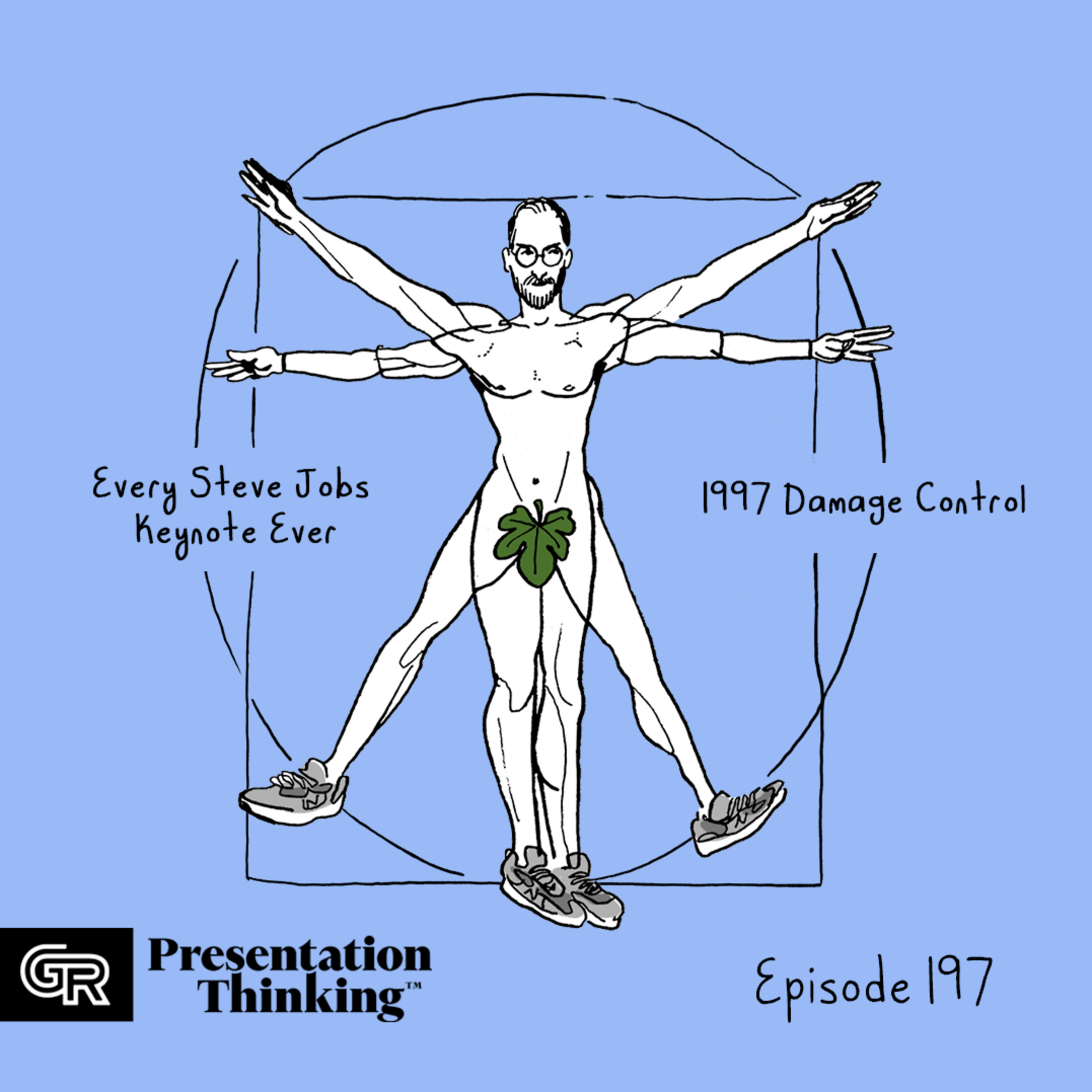 #197. Studying every Steve Jobs keynote ever: Damage Control at MacWorld (1997) episode artwork
