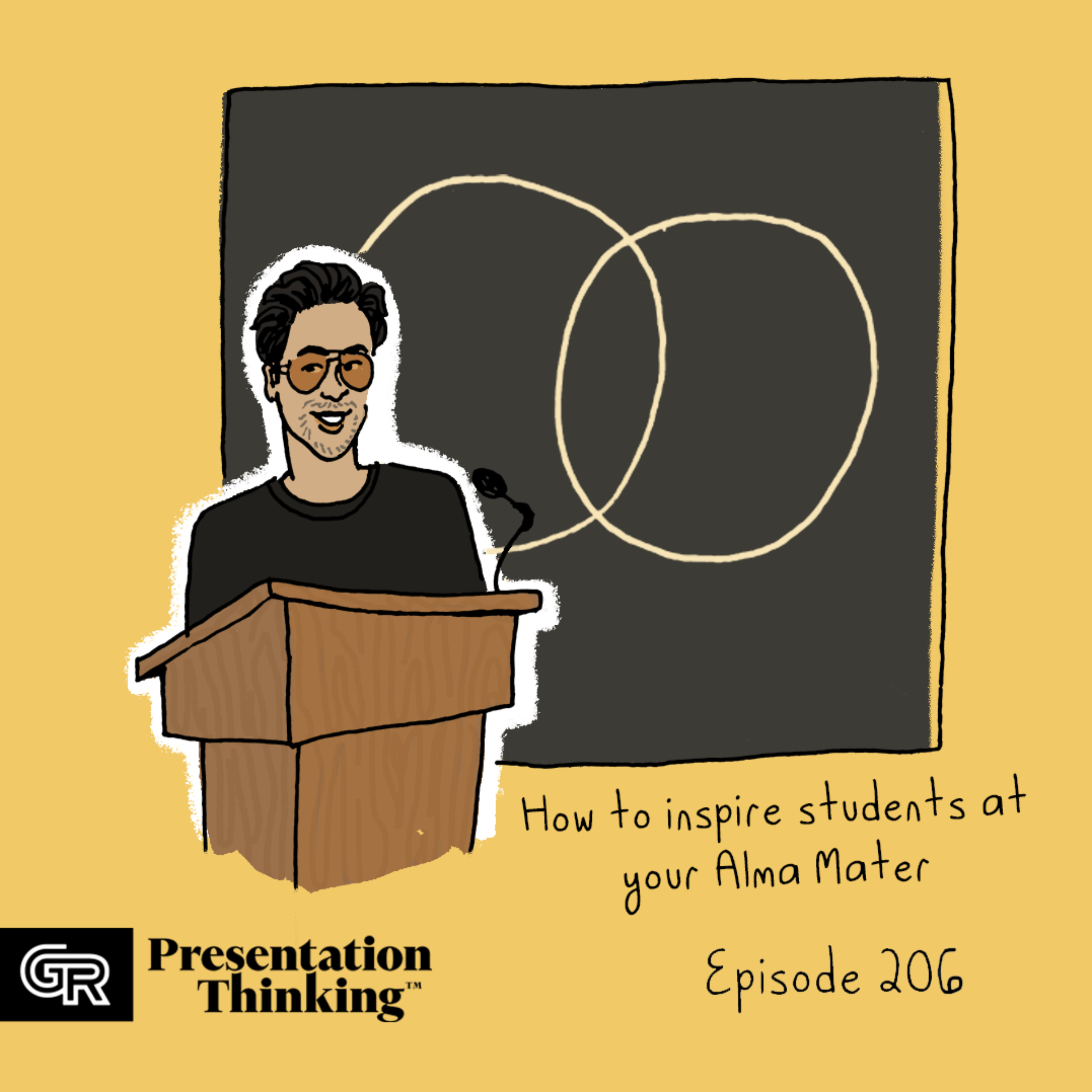 #206. How to inspire students at your Alma Mater episode artwork