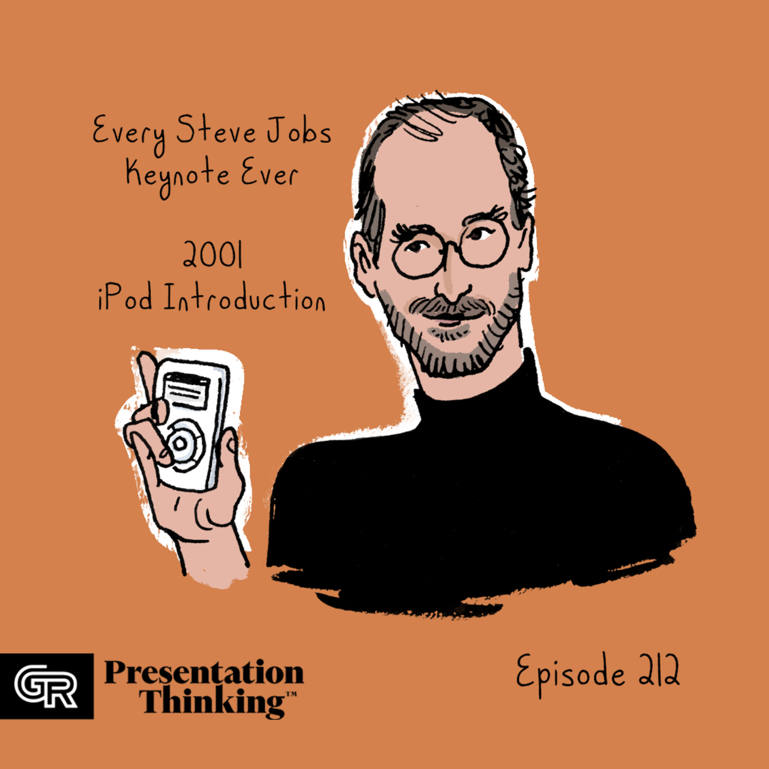 #212. Steve Jobs Introduces the iPod 2001—and changes music forever episode artwork