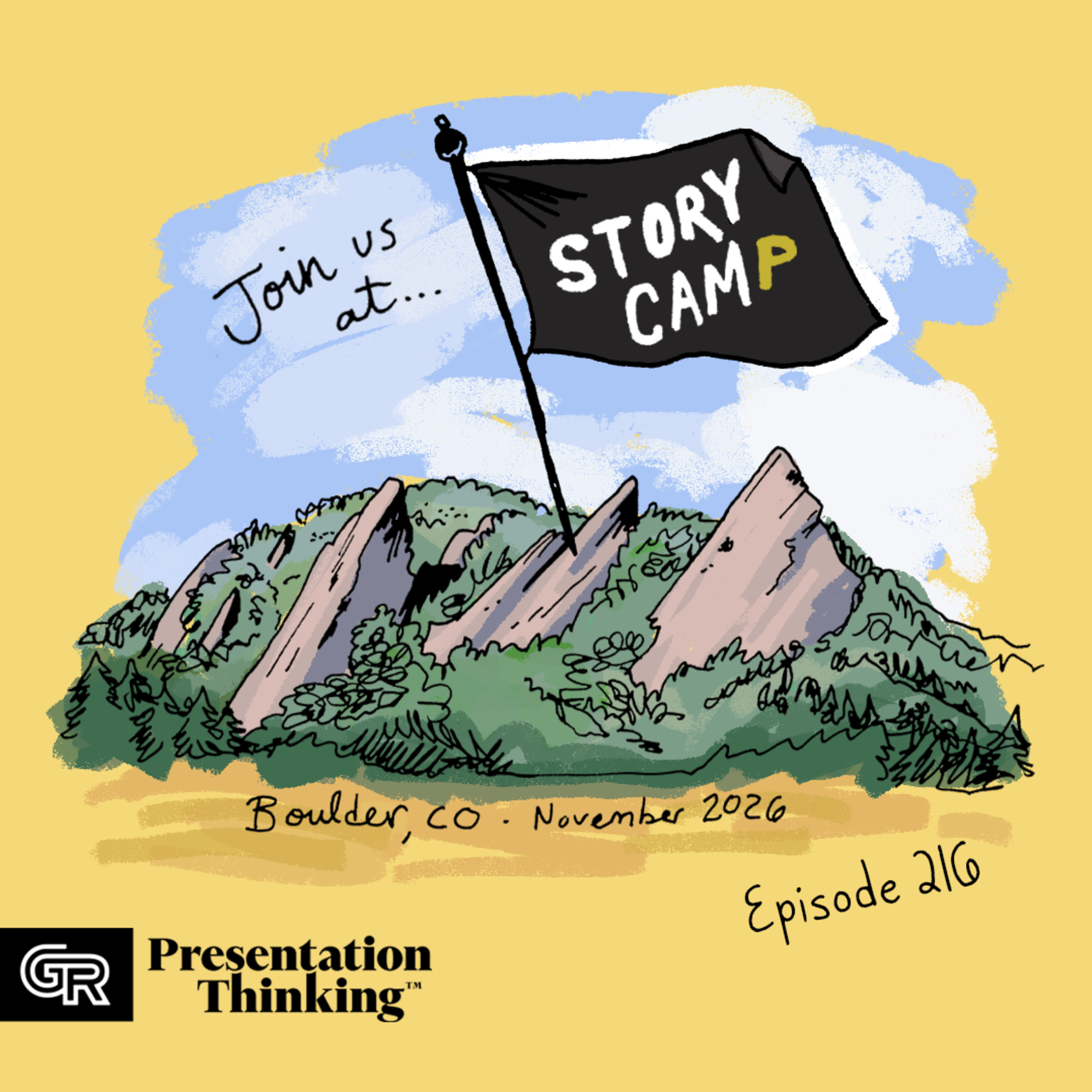 #216. Story Camp ‘26 is almost here. Join the mountain magic. episode artwork