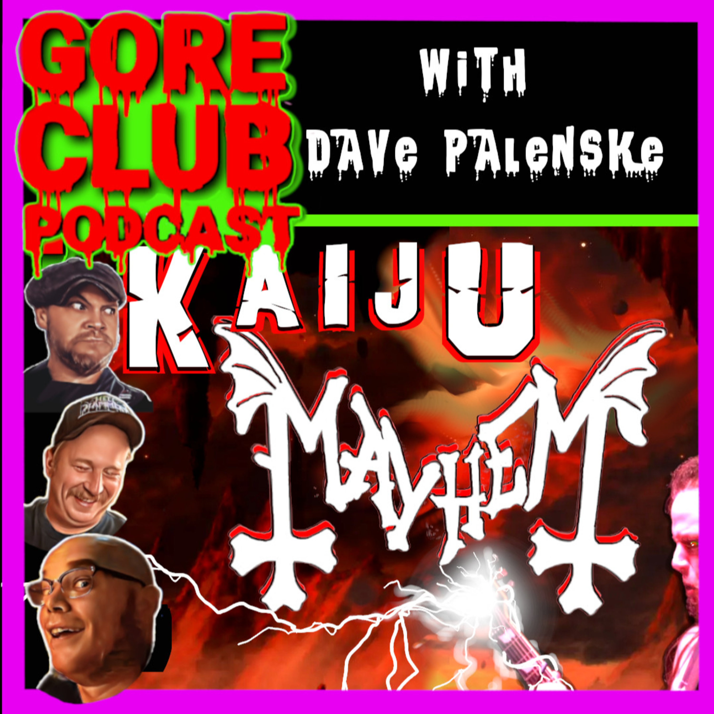 EP.51 KAIJU MAYHEM! with special guest Dave Palenske of VOLCANDRA! episode artwork
