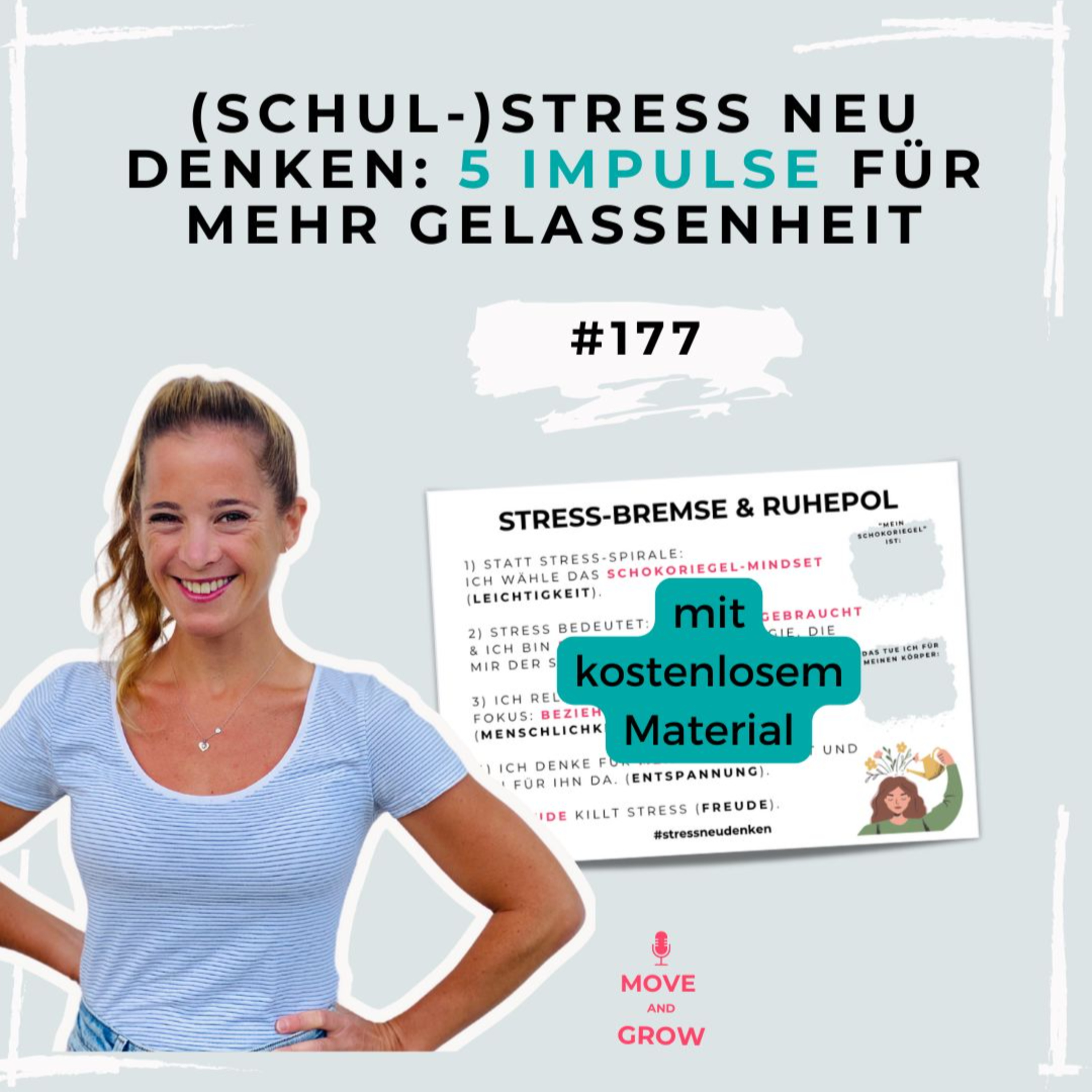 #177 - (Schul-)Stress neu denken: 5 Impulse für mehr Gelassenheit episode artwork