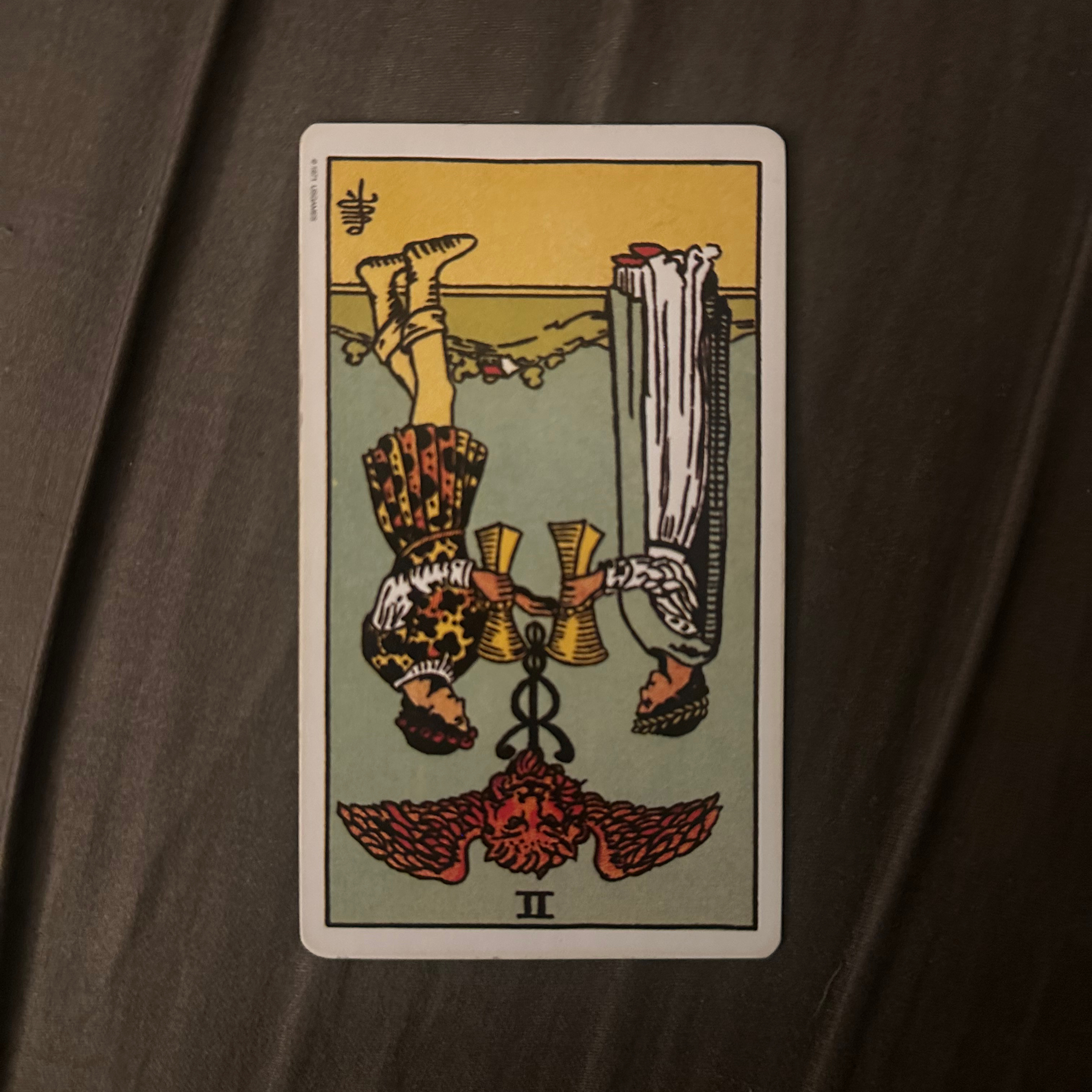 Daily card reading ~ 2 of Cups ~ Reversed episode artwork