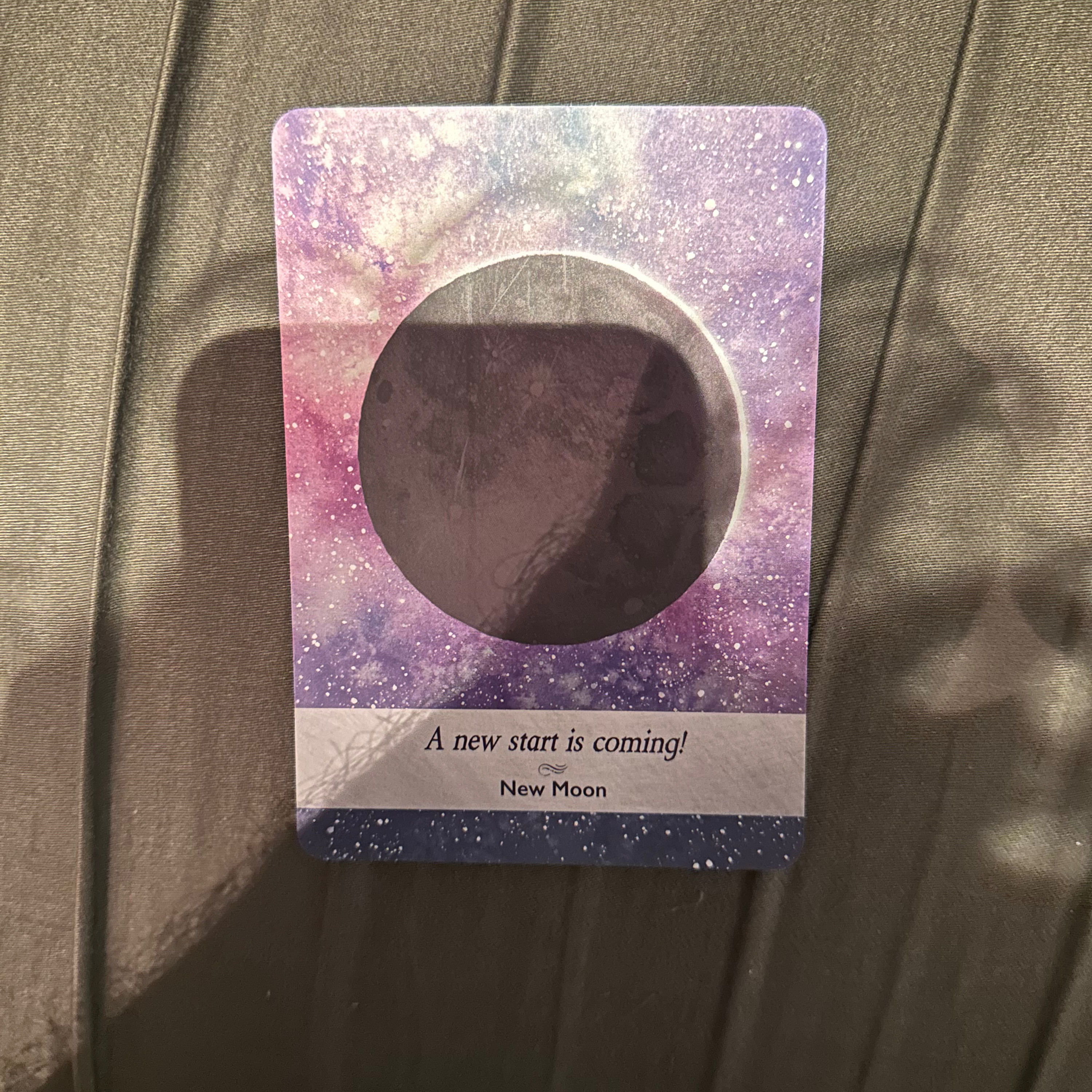 Daily card reading ~ New Moon episode artwork