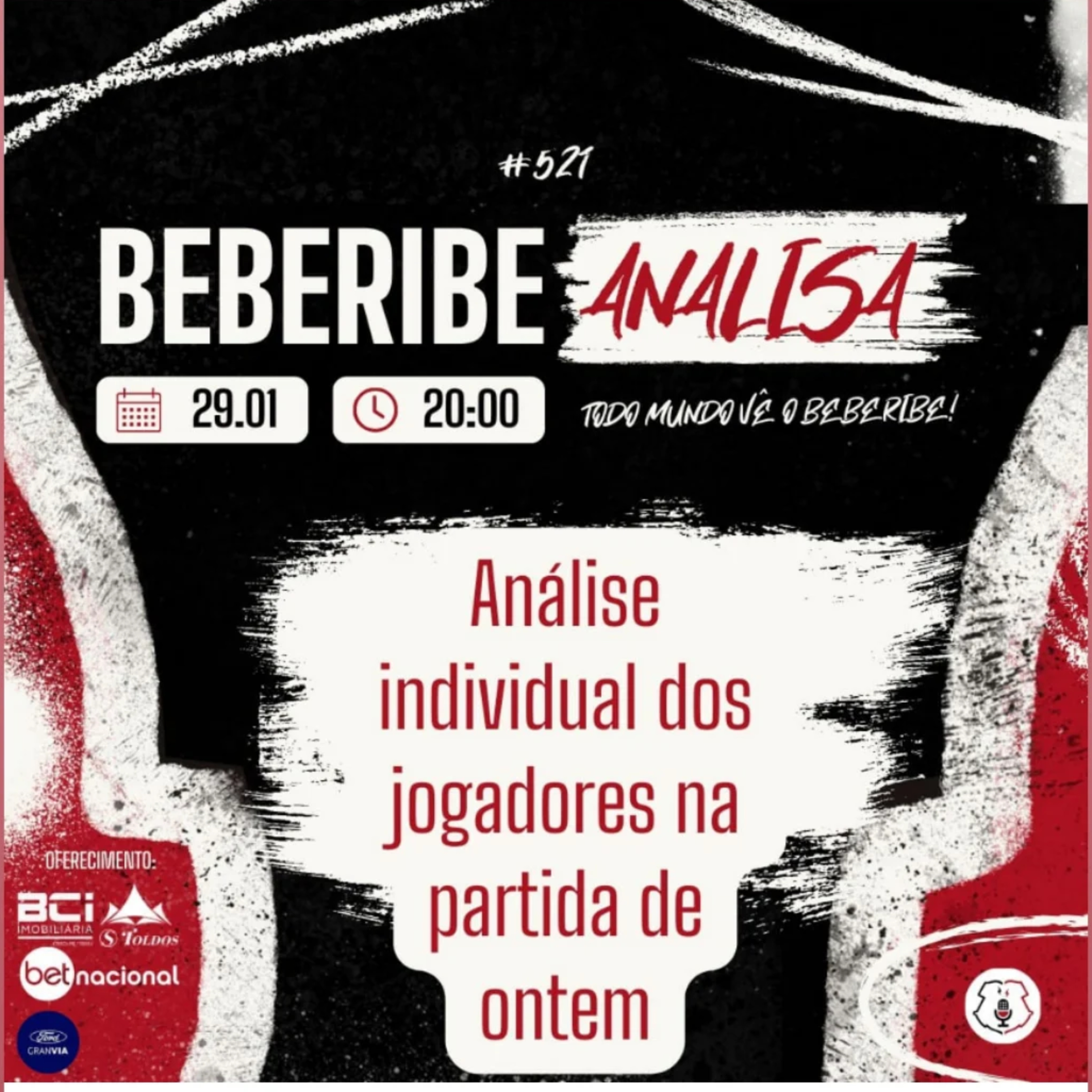 #521 - BEBERIBE ANALISA - A ATUAÇÃO INDIVIDUAL DOS ATLETAS CORAIS episode artwork