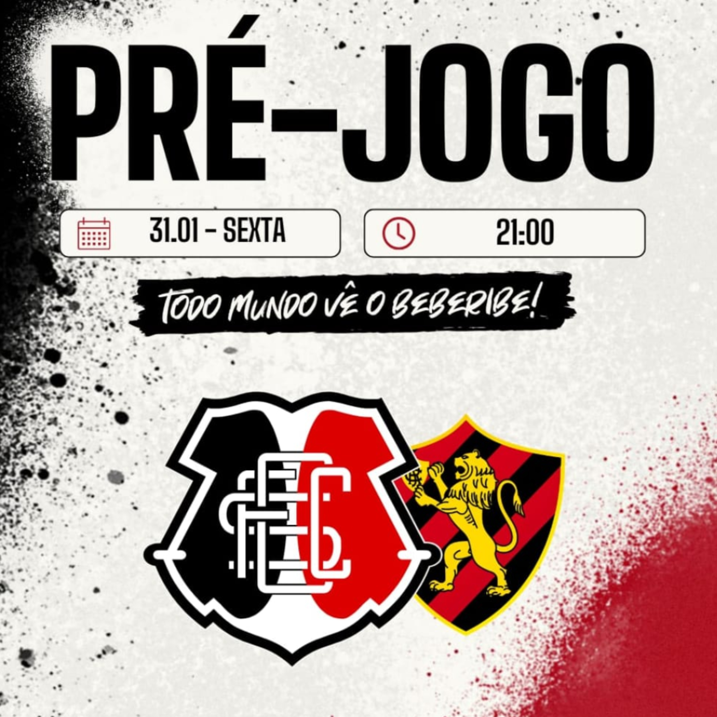 #522 - PRÉ-JOGO DO BEBERIBE - SANTA CRUZ X SPORT - CAMP. PE 2025 episode artwork