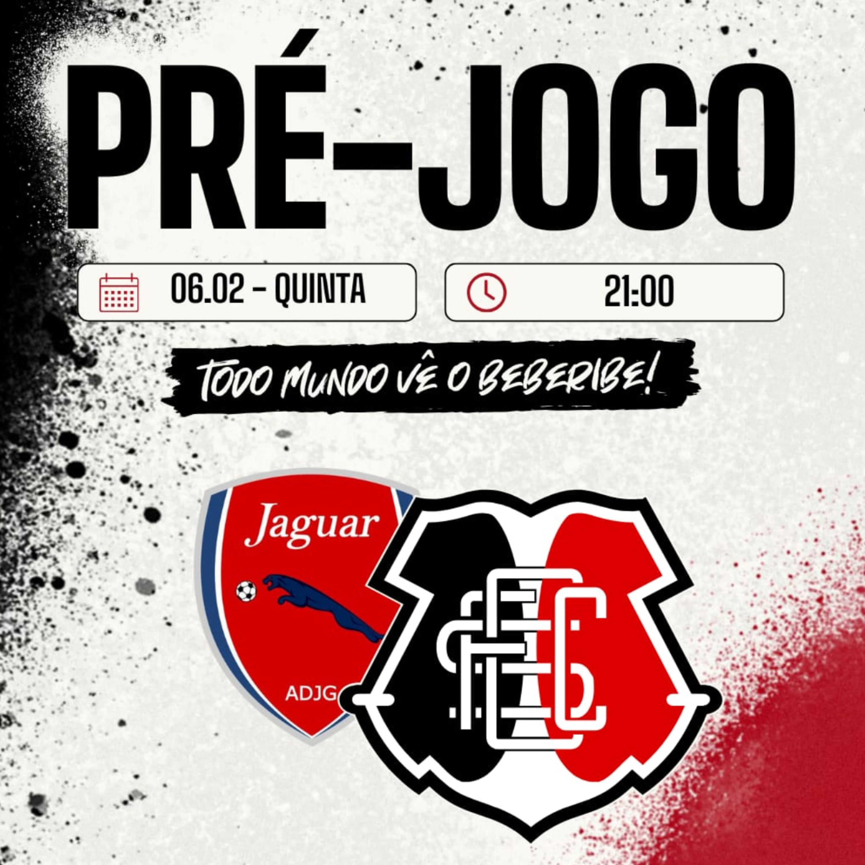 #526 - PRÉ-JOGO DO BEBERIBE l JAGUAR X SANTA CRUZ l CAMP. PE 2025 episode artwork