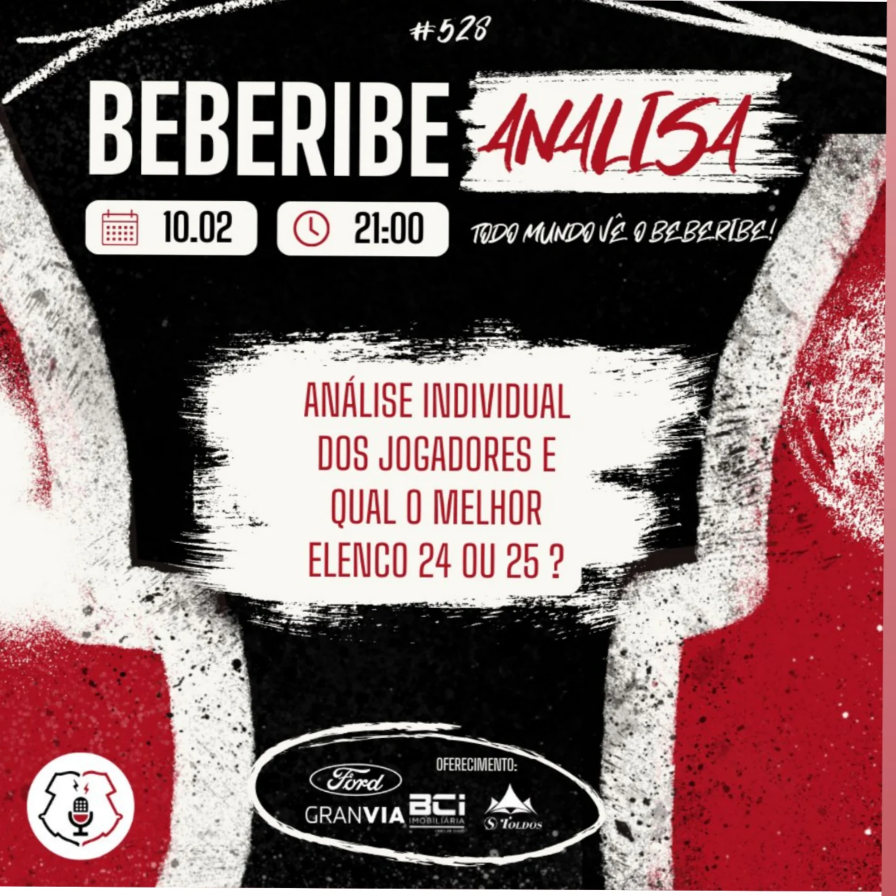 #528 - BEBERIBE ANALISA - ANALISE INDIVIDUAL DOS JOGADORES E QUAL ELENCO É MELHOR 24 OU 25 ? episode artwork