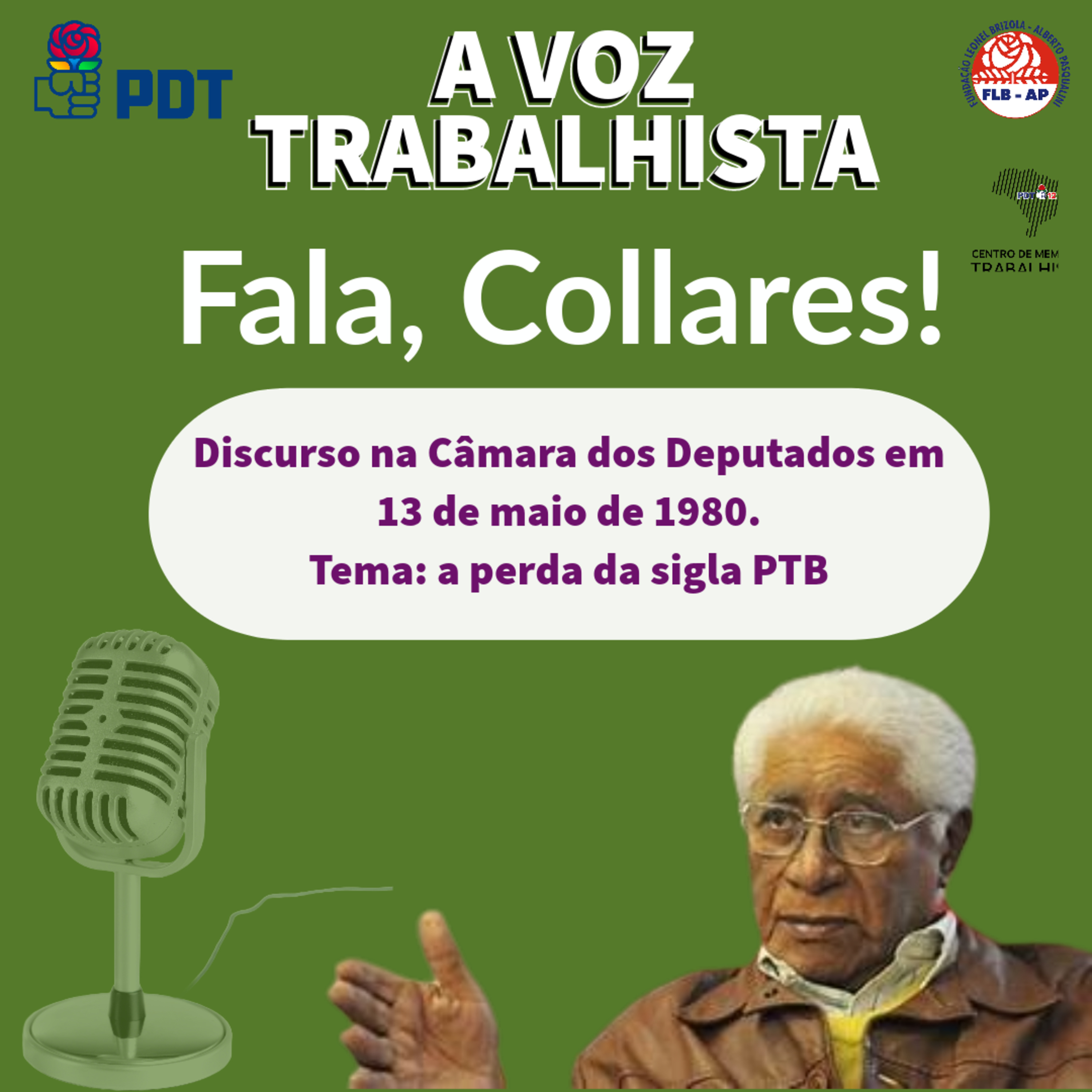 EP#69-Alceu Collares, em 13 de maio de 1980, após a perda da sigla PTB episode artwork