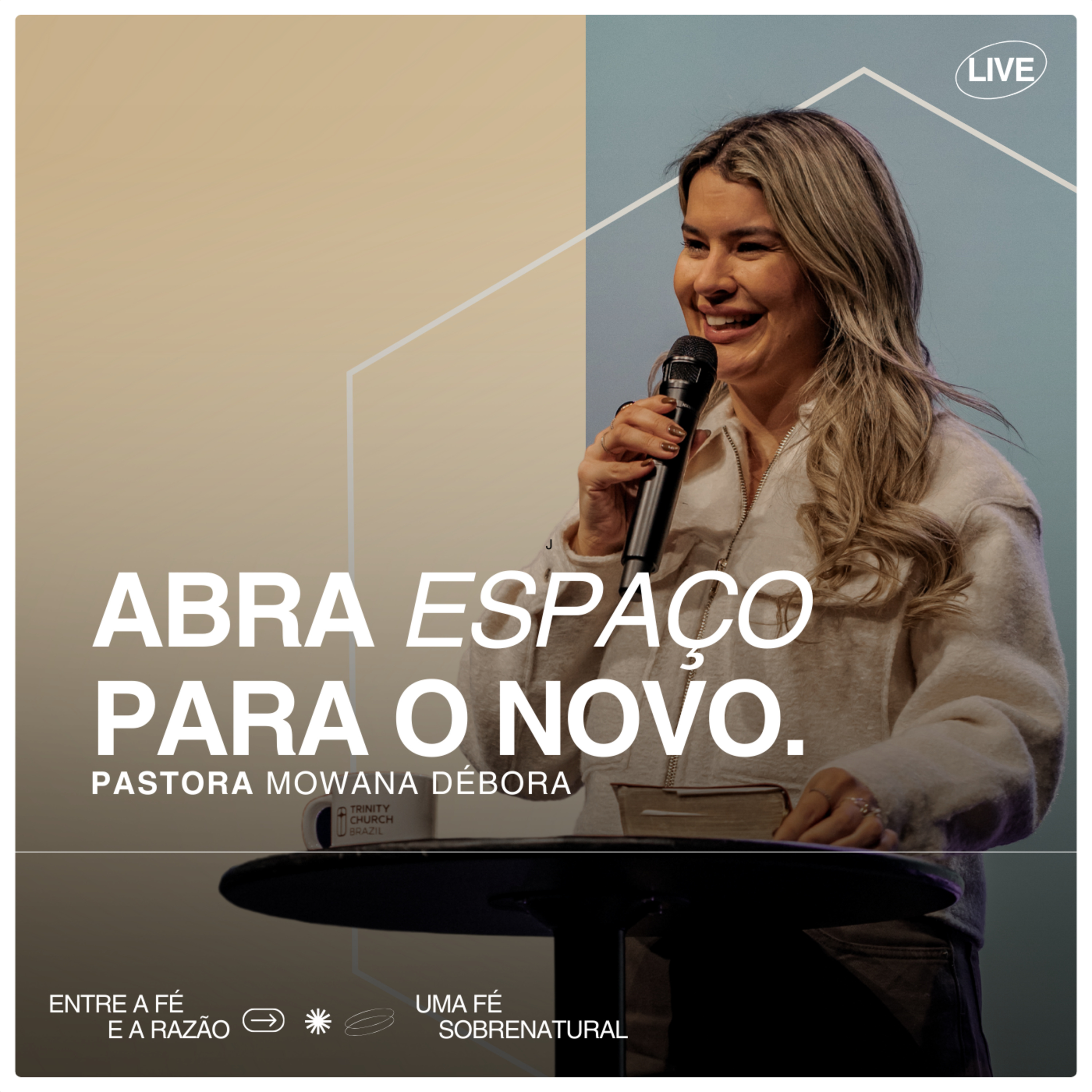 Abra espaço para o novo.
